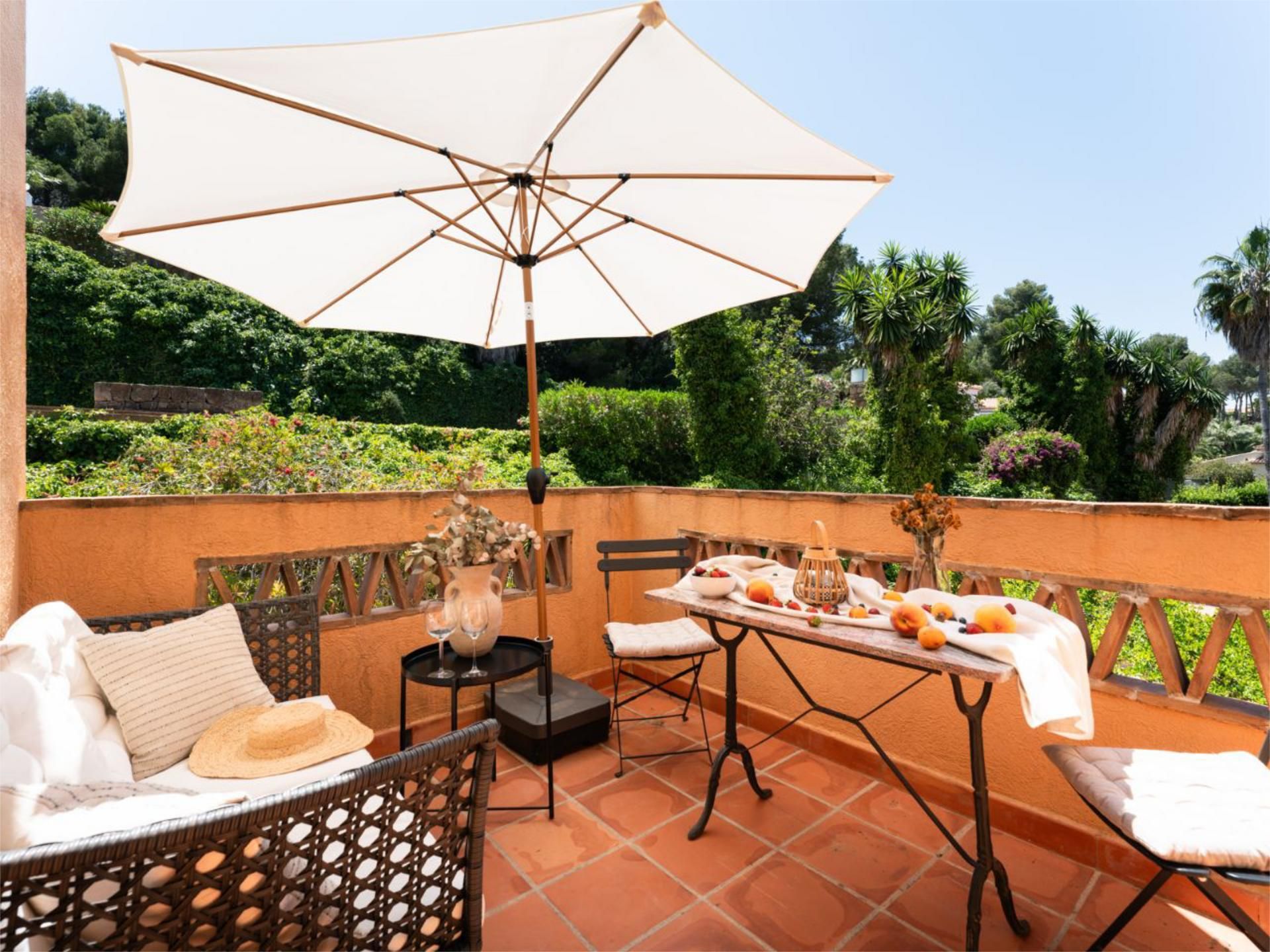 Terrace of Flat to rent in Pedreguer  with Air Conditioner, Heating and Terrace