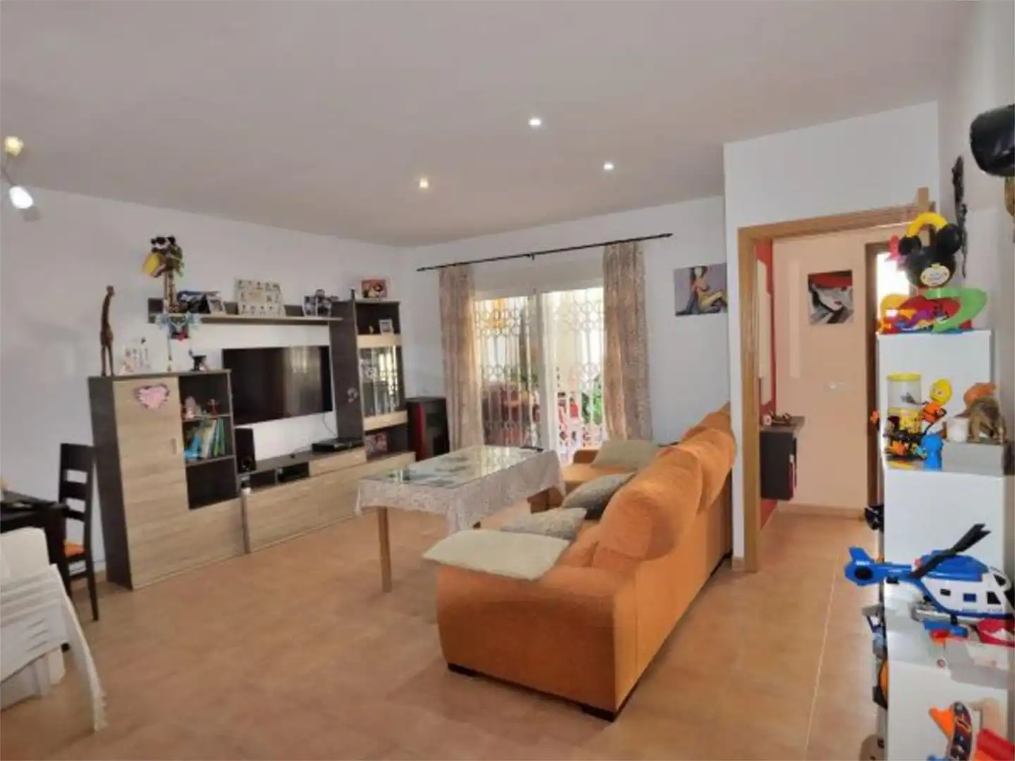 Sala de estar de Piso en venta en Benaoján con Aire acondicionado, Calefacción y Terraza