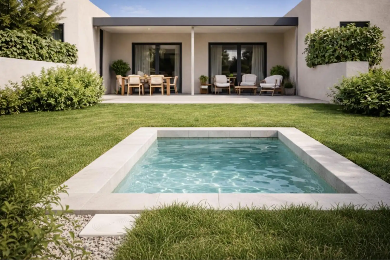 Piscina de Casa o chalet en venta en El Burgo de Ebro con Aire acondicionado, Terraza y Piscina