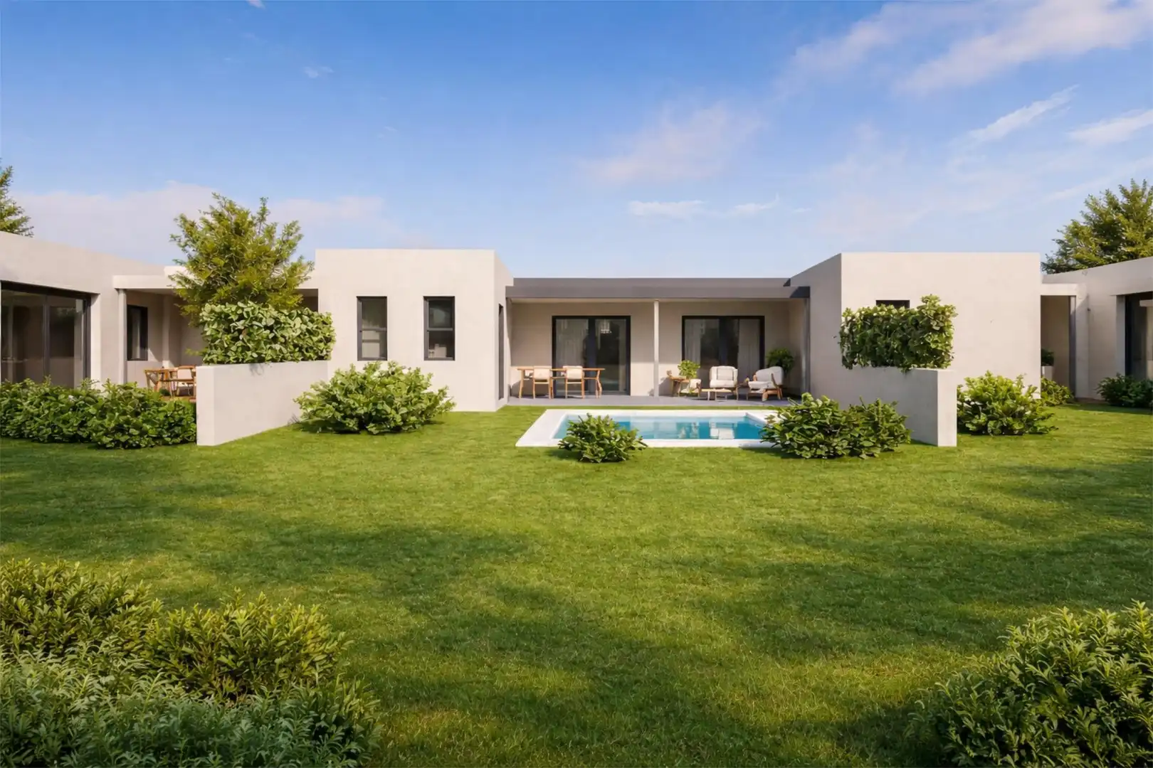 Jardín de Casa o chalet en venta en El Burgo de Ebro con Aire acondicionado, Terraza y Piscina