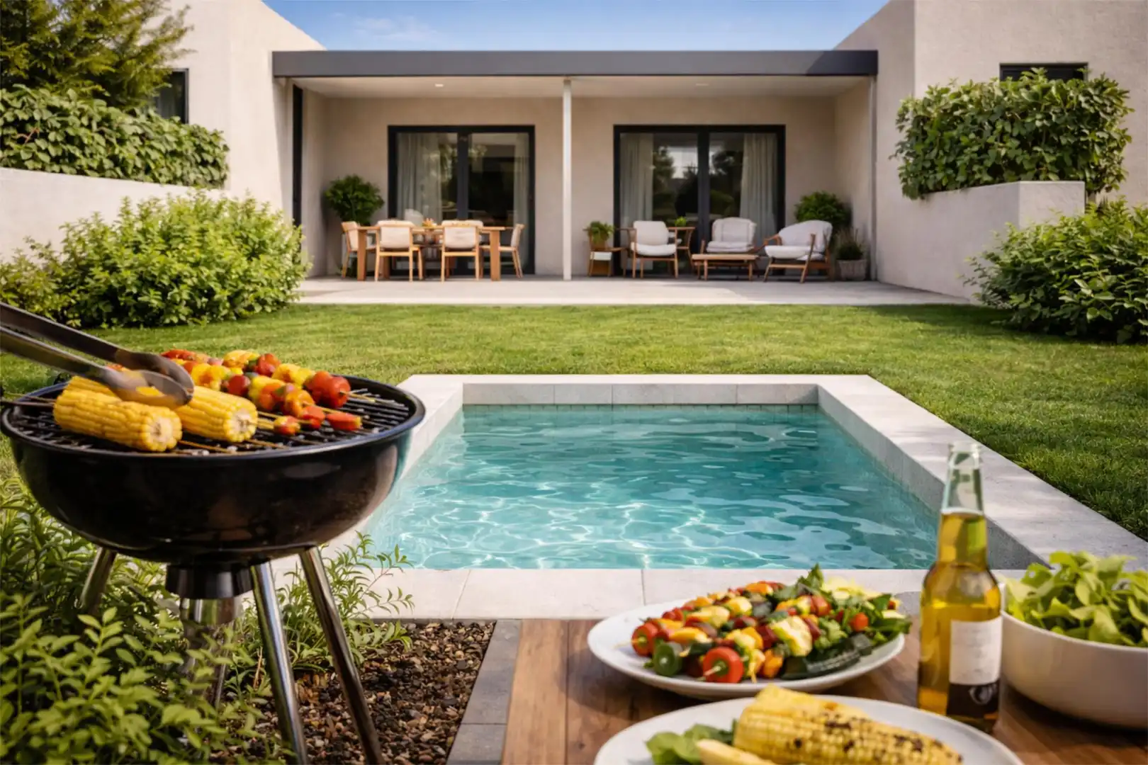 Terraza de Casa o chalet en venta en El Burgo de Ebro con Aire acondicionado, Terraza y Piscina