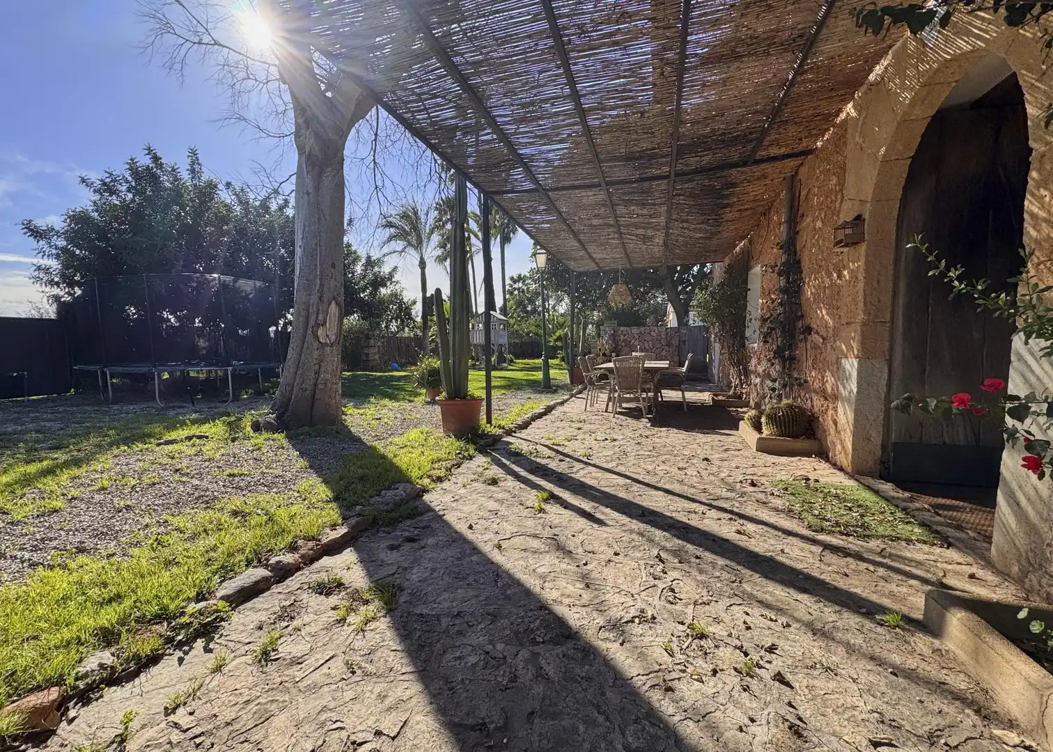 Country homes for rent in Carrer del Garballó, 215, Es Garrovers Garden of Country homes for rent in Marratxí with Air Conditioner, Heating and Private garden