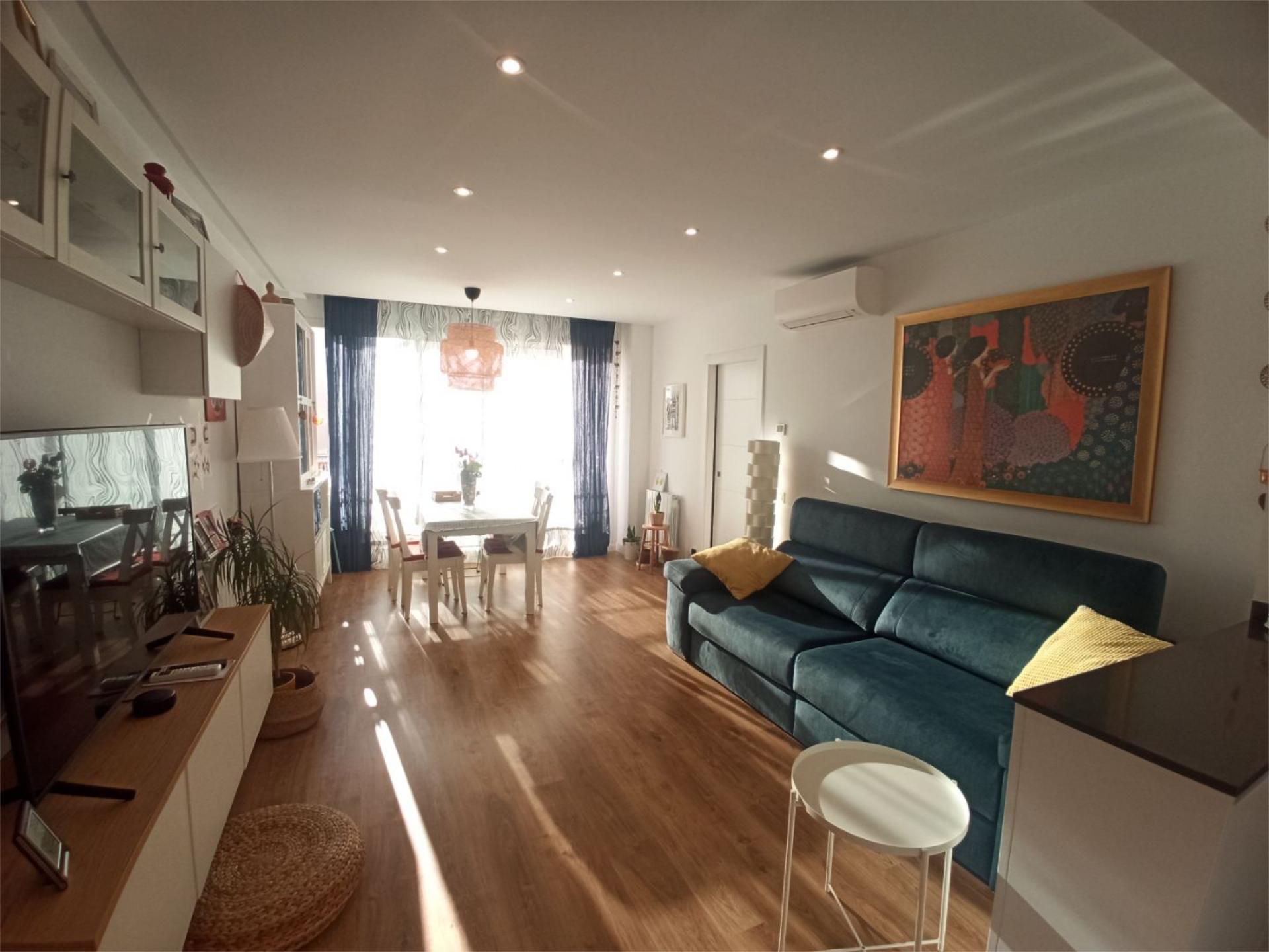 Living room of Flat for sale in  Barcelona Capital  with Air Conditioner, Terrace and Balcony