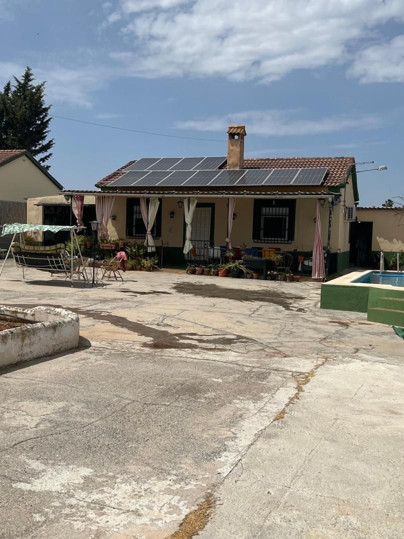 Exterior view of Flat for sale in Moraleda de Zafayona  with Air Conditioner, Heating and Private garden