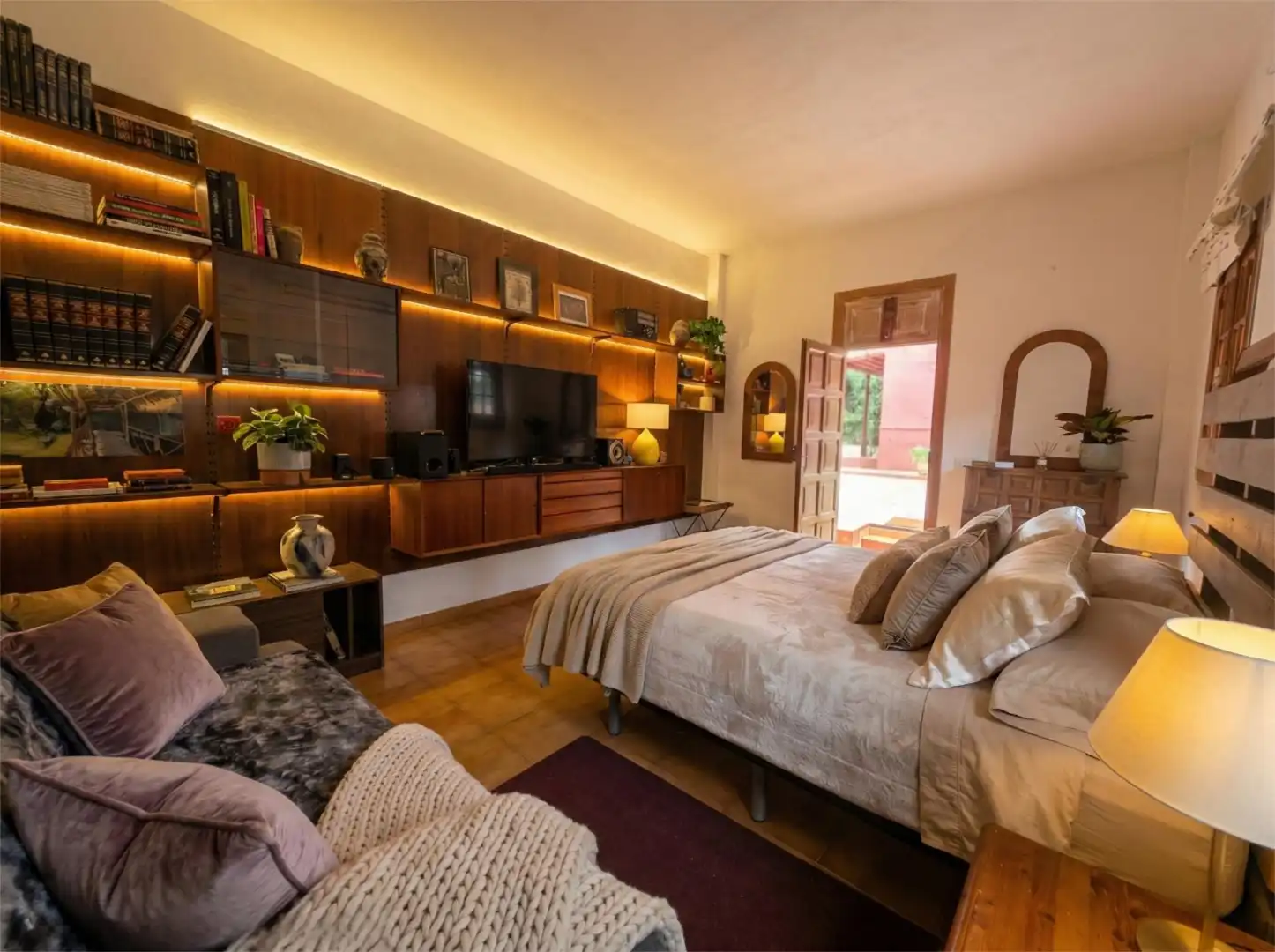 Habitación de Casa o chalet en venta en Dos Hermanas con Aire acondicionado, Terraza y Piscina