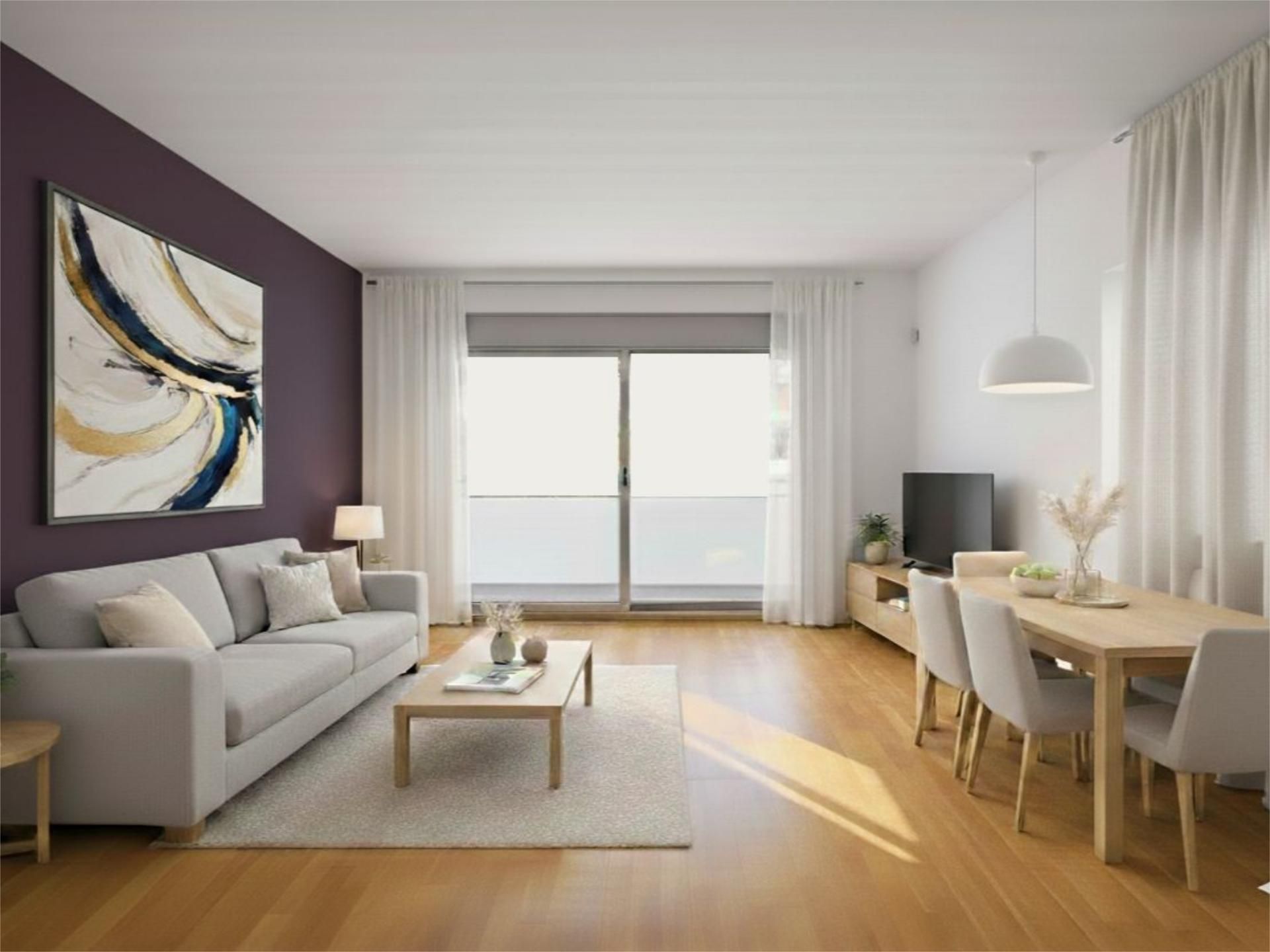 Sala d'estar de Pis en venda en Terrassa amb Aire condicionat i Balcó