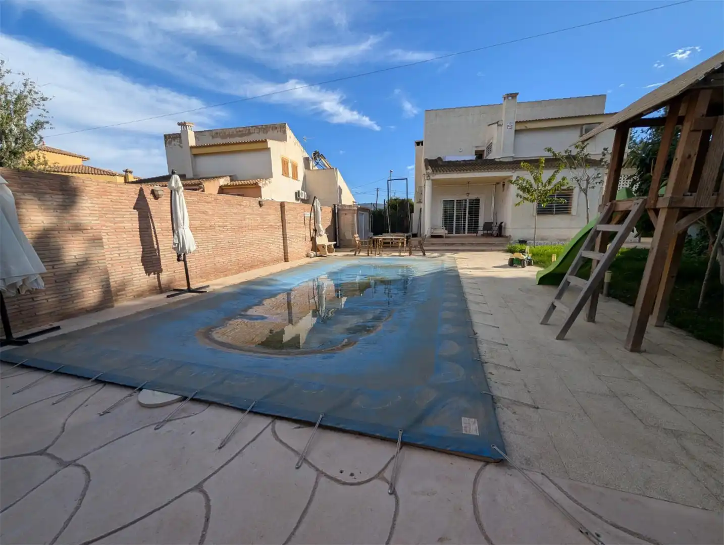Houses for sale in Avenida de la Libertad, 14, Aljucer Swimming pool of Houses for sale in Murcia with Air Conditioner, Heating and Private garden