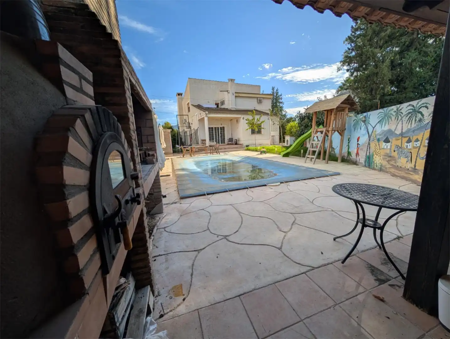 Houses for sale in Avenida de la Libertad, 14, Aljucer Swimming pool of Houses for sale in Murcia with Air Conditioner, Heating and Private garden