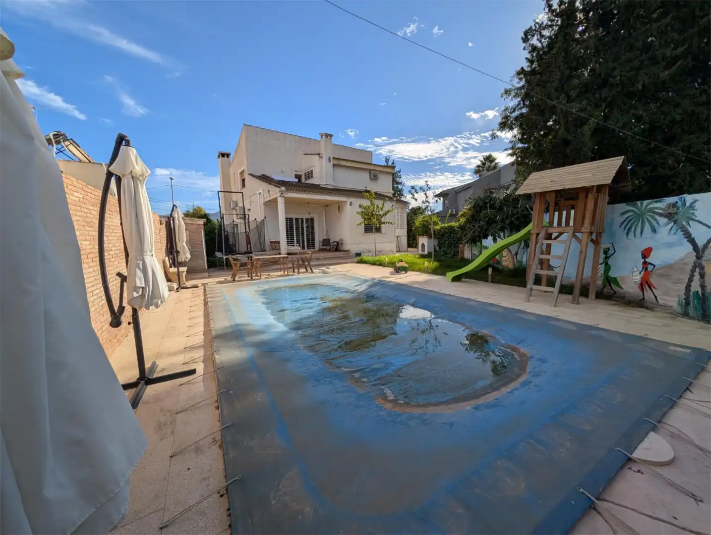 Houses for sale in Avenida de la Libertad, 14, Aljucer Swimming pool of Houses for sale in Murcia with Air Conditioner, Heating and Private garden