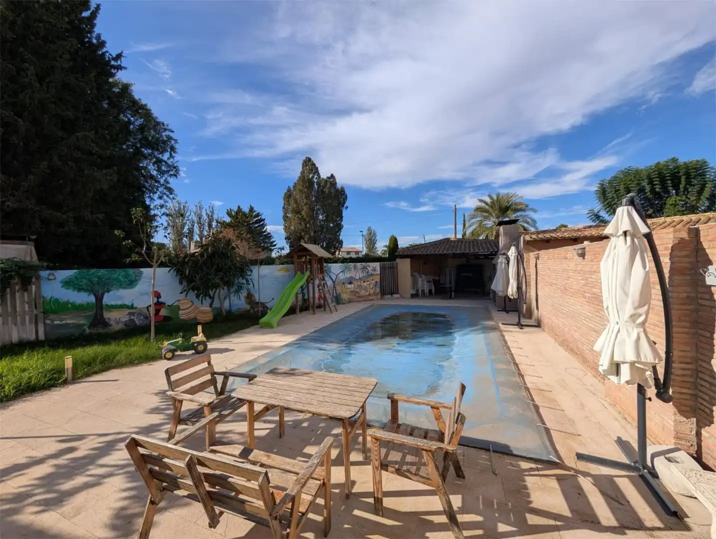 Houses for sale in Avenida de la Libertad, 14, Aljucer Swimming pool of Houses for sale in Murcia with Air Conditioner, Heating and Private garden