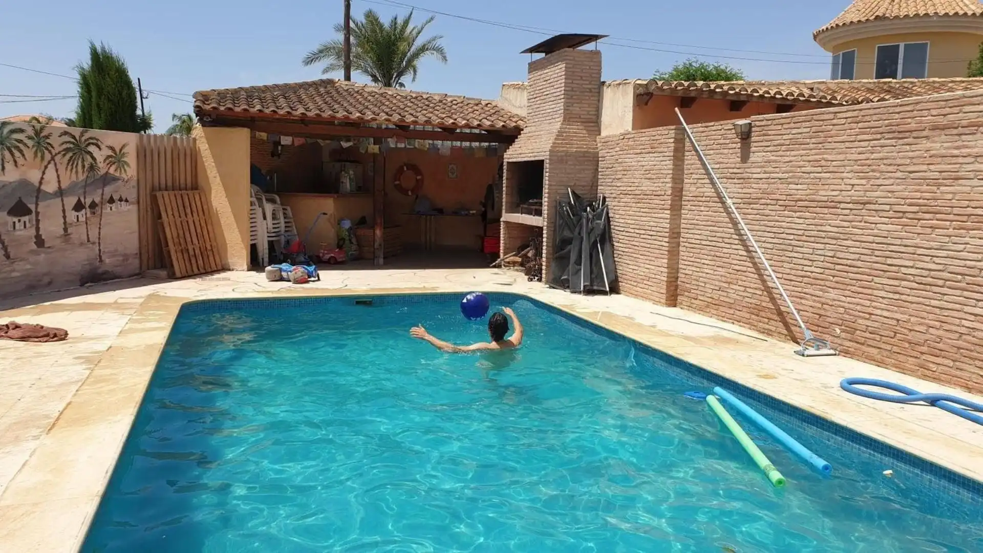 Houses for sale in Avenida de la Libertad, 14, Aljucer Swimming pool of Houses for sale in Murcia with Air Conditioner, Heating and Private garden