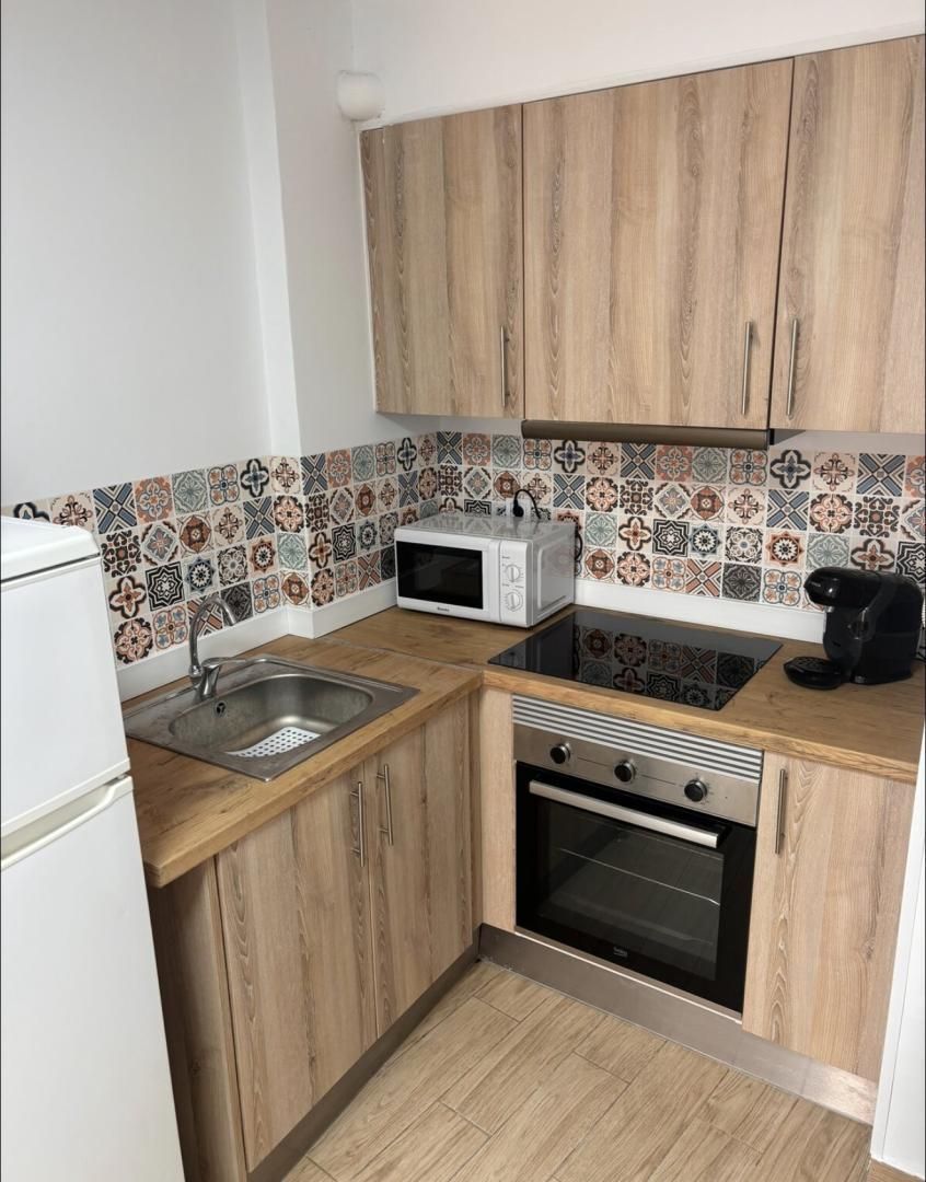 Kitchen of Flat for rent in Salou  with Air Conditioner, Heating and Private garden