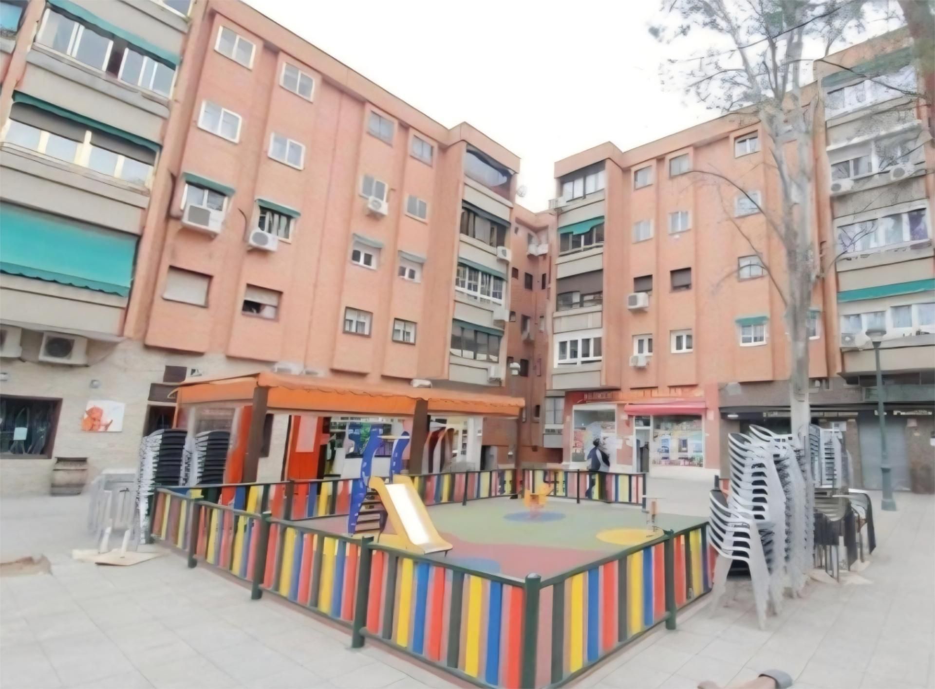 Flat for sale in Paseo de Oria, 4, Parque Roma - Coronas Exterior view of Flat for sale in San Fernando de Henares with Air Conditioner and Terrace