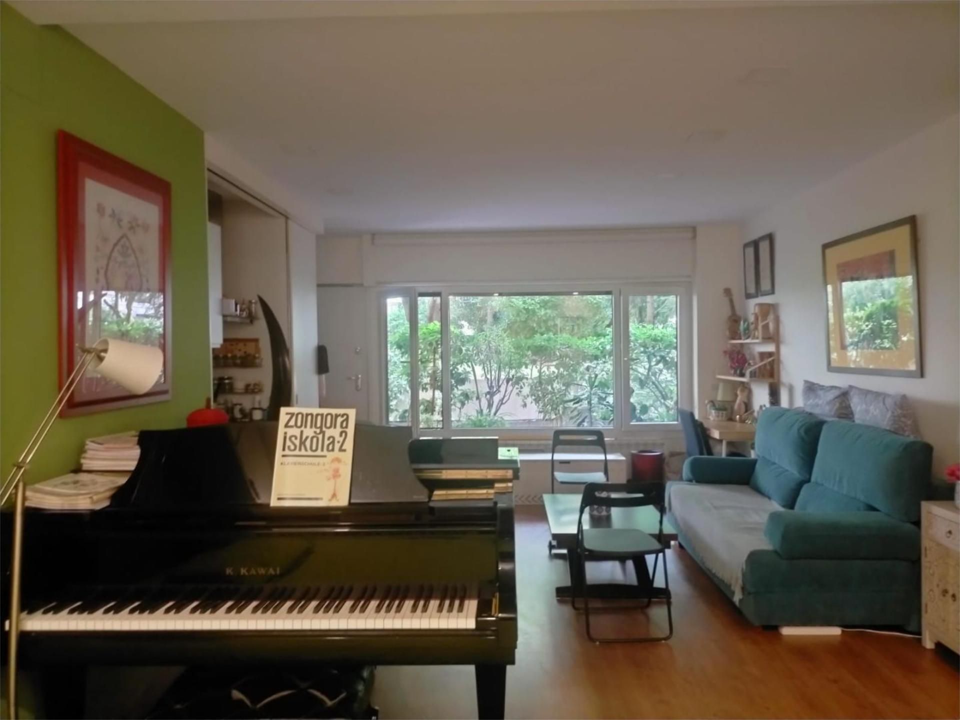 Pis de lloguer a Calle de Fernando el Católico, 88, Gaztambide Sala d'estar de Pis de lloguer en Madrid Capital amb Calefacció, Jardí privat i Terrassa