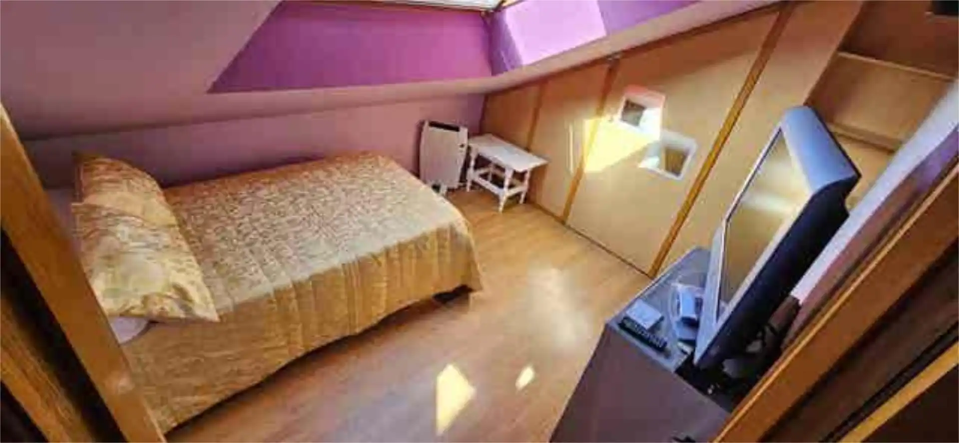 Dachboden zum Verkauf in O Grove Schlafzimmer von Dachboden zum Verkauf in O Grove mit Heizung und Möbliert