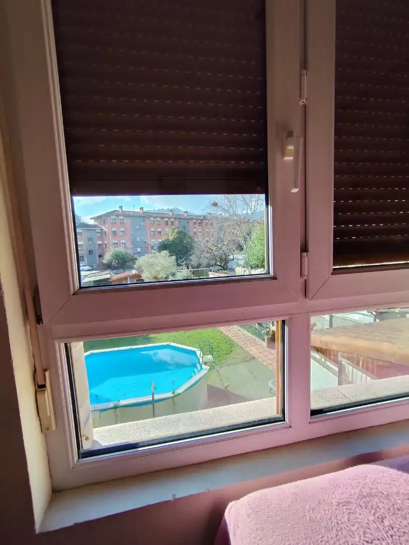 Detached homes for sale in Calle Cine, 7, Santa Marina - Polígono Exterior view of Detached homes for sale in Mieres (Asturias) with Air Conditioner, Heating and Private garden