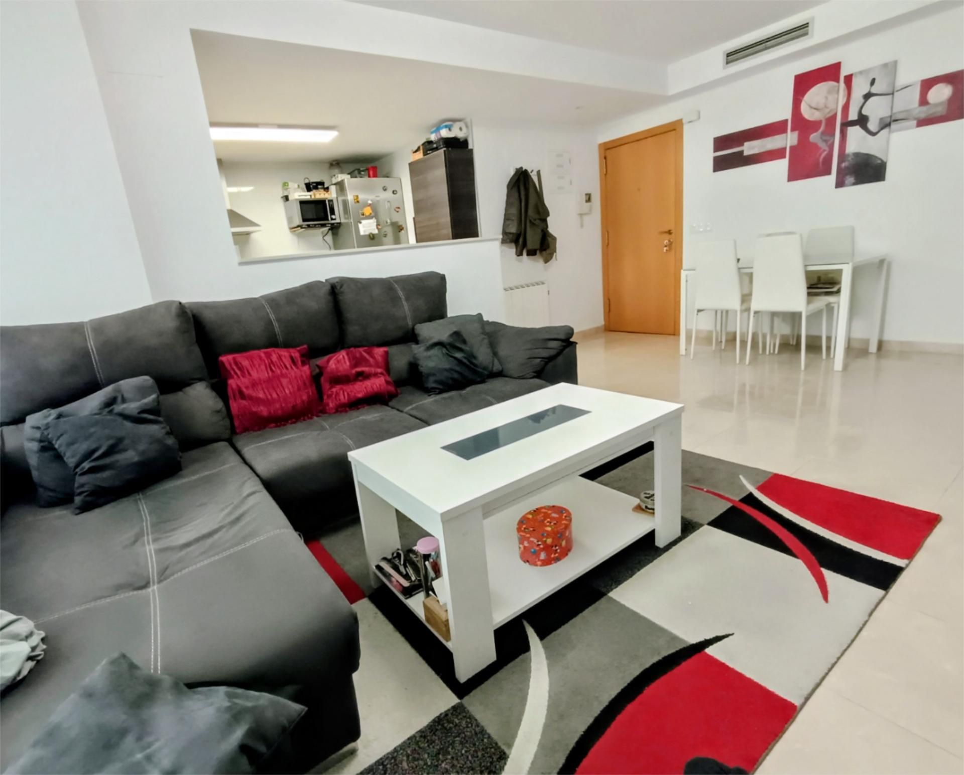 Living room of Flat for sale in Gandia  with Terrace and Balcony