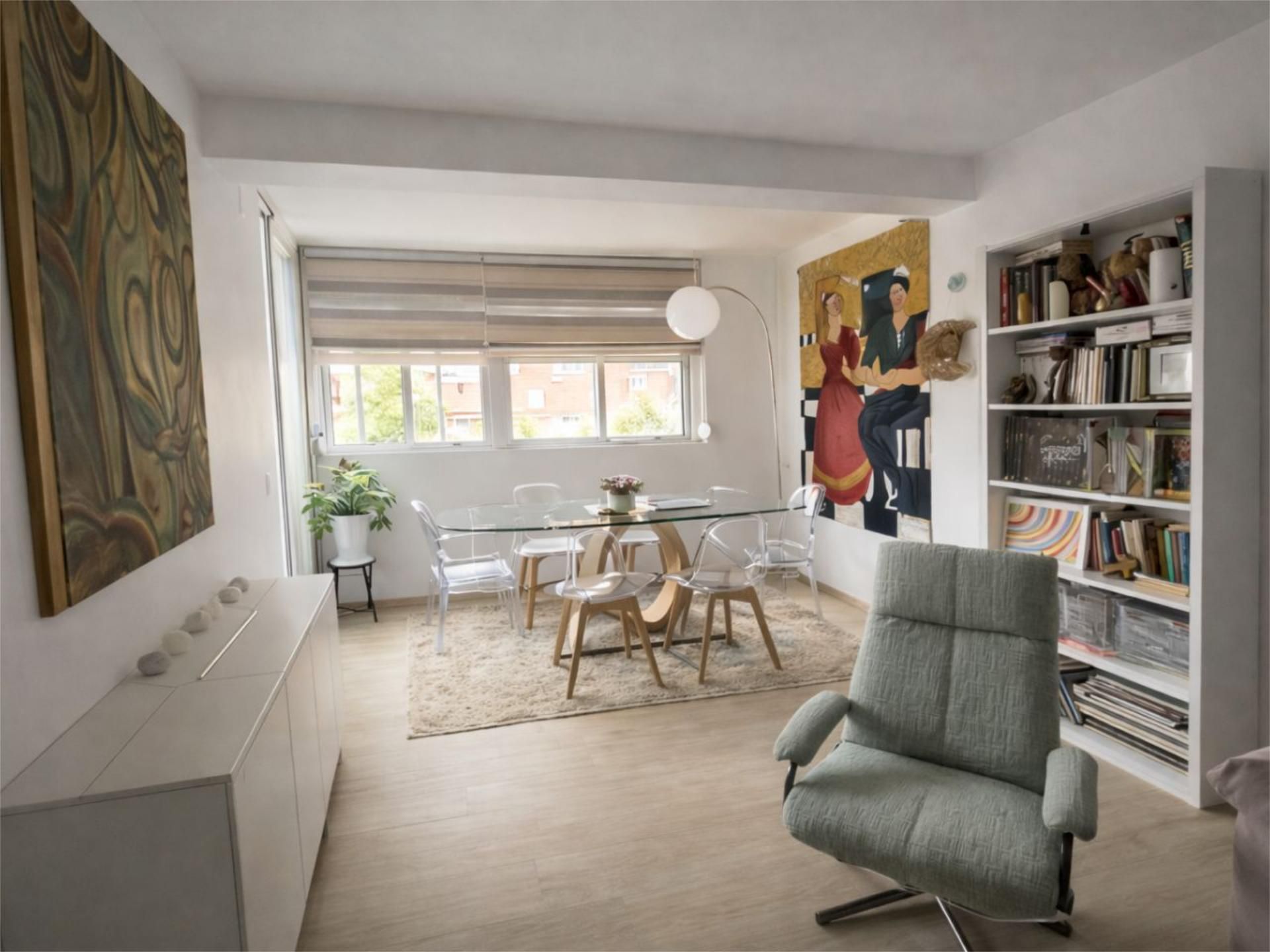 Sala d'estar de Pis en venda en  Valencia Capital amb Balcó