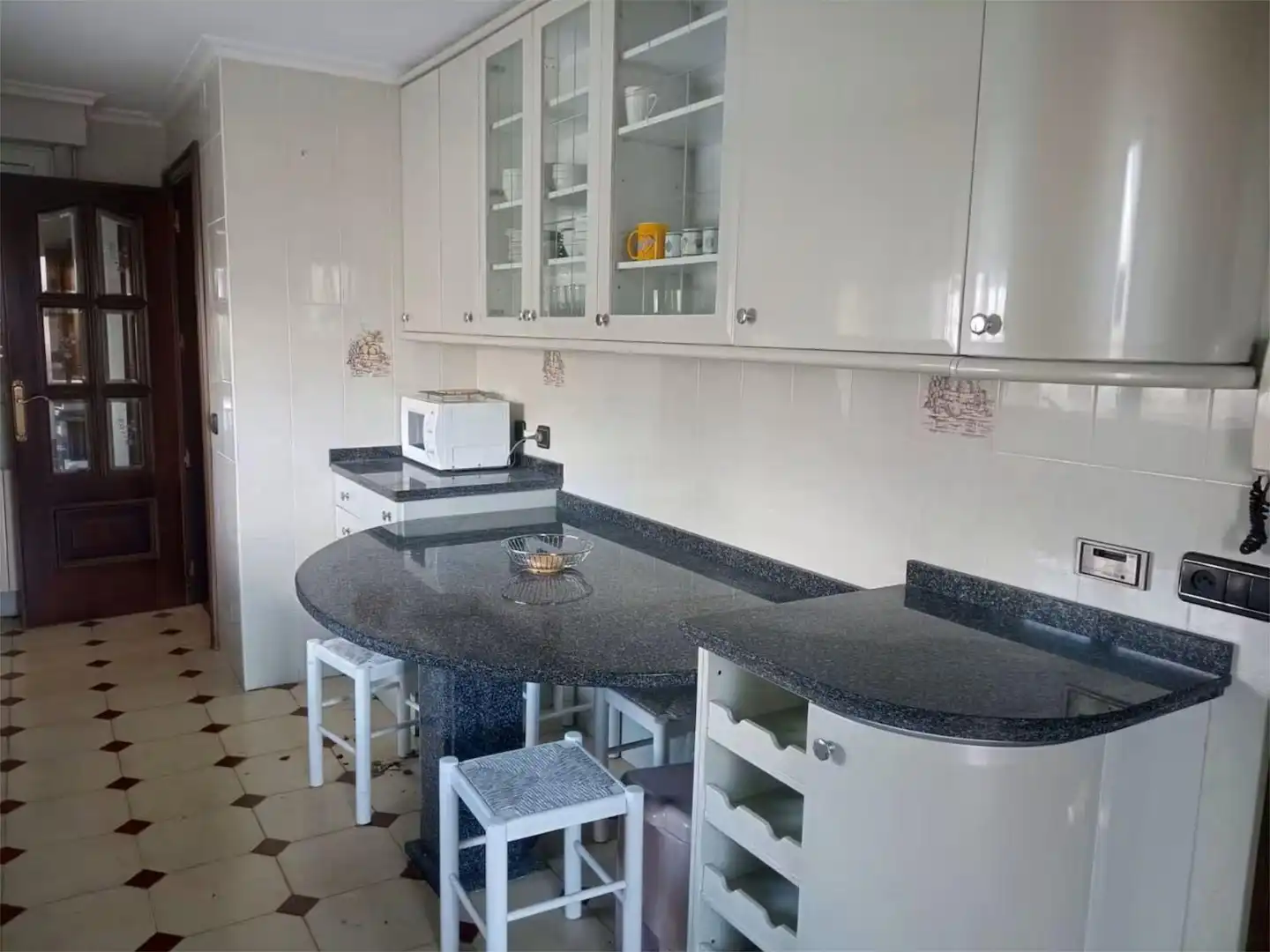 Cocina de Casa o chalet en venta en Calzada de Valdunciel con Terraza, Piscina y Balcón
