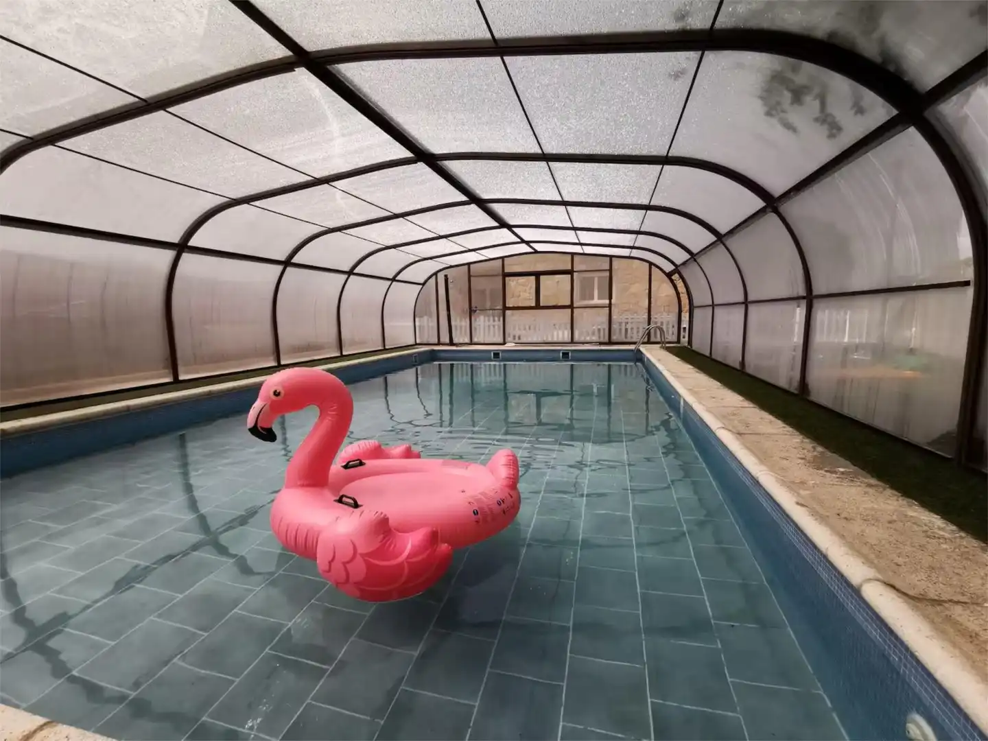 Piscina de Casa o chalet en venta en Calzada de Valdunciel con Terraza, Piscina y Balcón