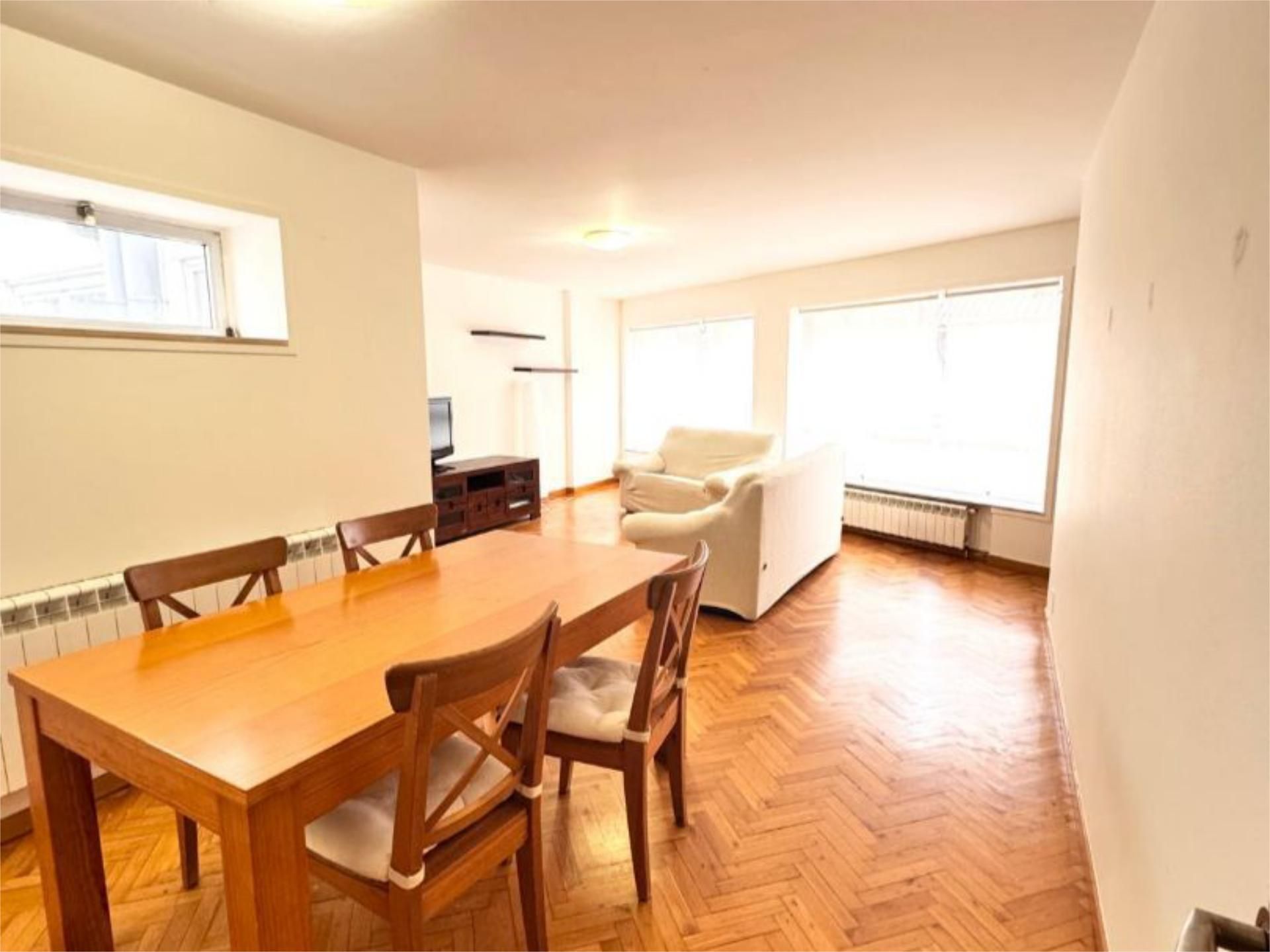 Living room of Duplex to rent in Oleiros  with Heating, Parquet flooring and Furnished