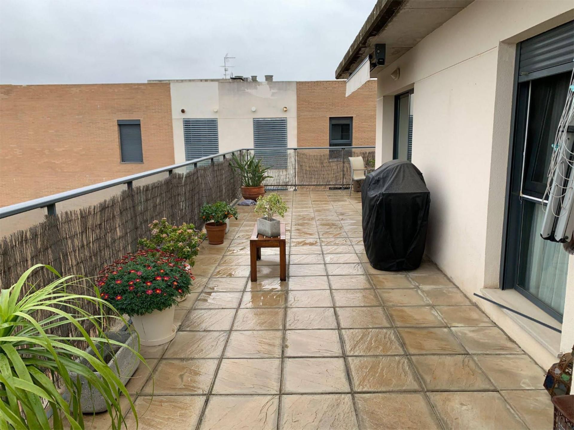 Terrace of Attic to rent in Paterna  with Air Conditioner, Heating and Terrace