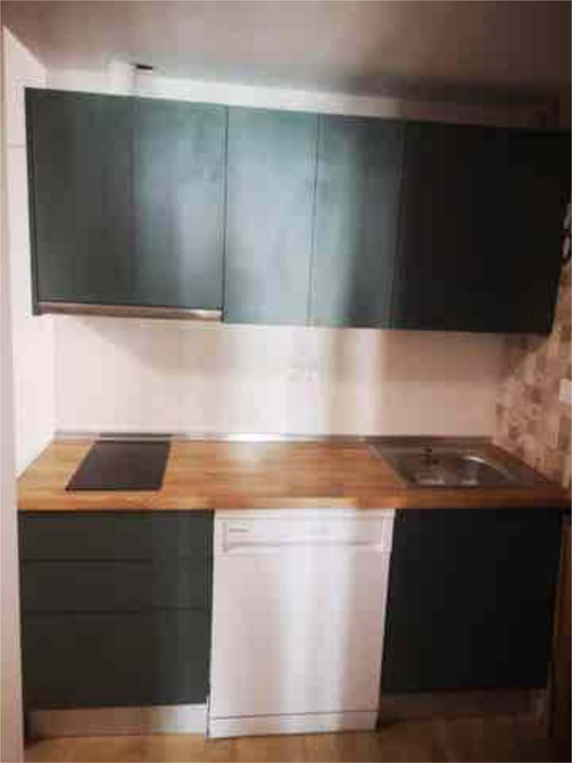 Cocina de Apartamento de alquiler en Torremolinos con Terraza, Piscina y Amueblado