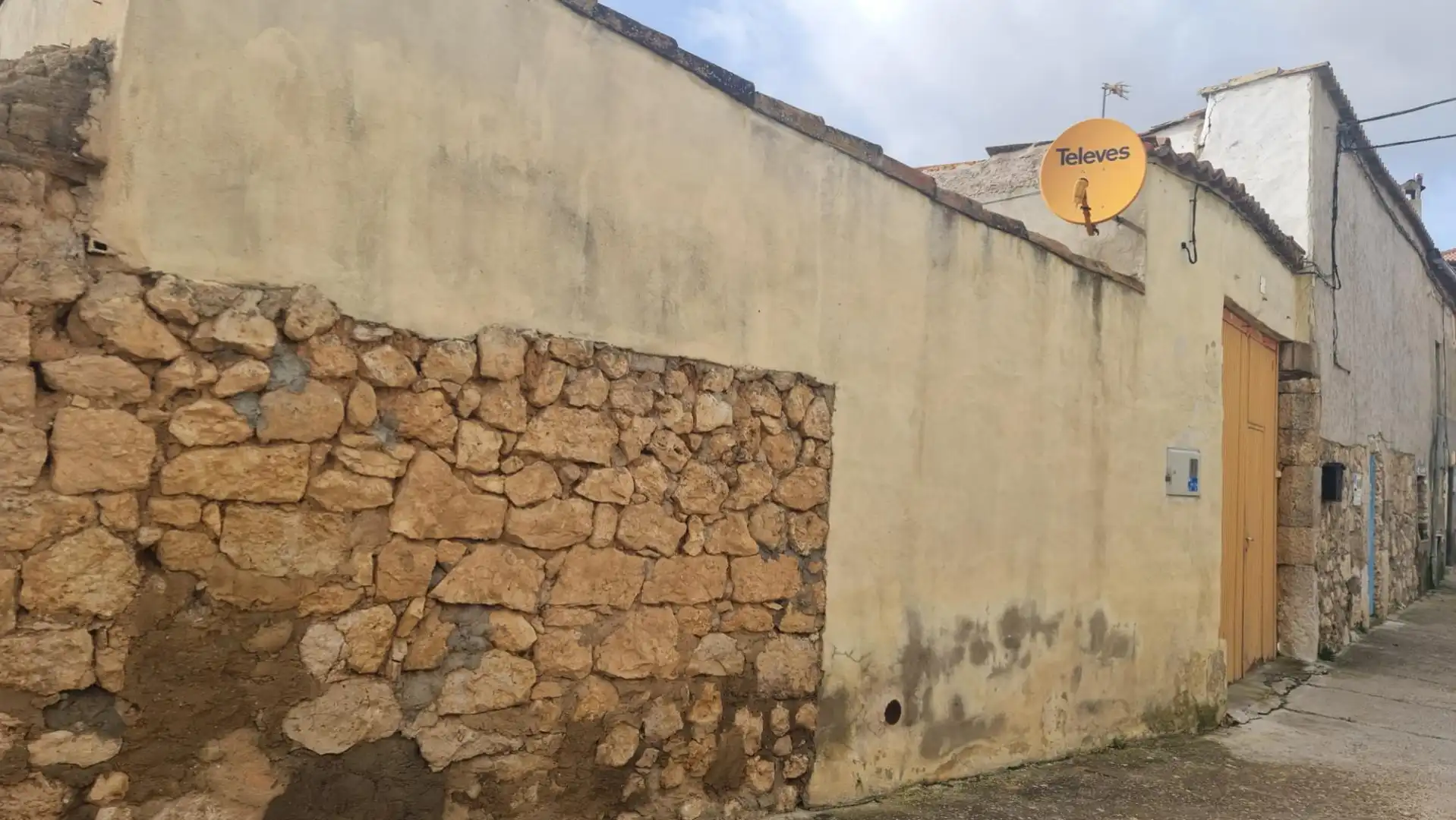 Vista exterior de Planta baja en venta en Torresandino con Calefacción, Parquet y Amueblado