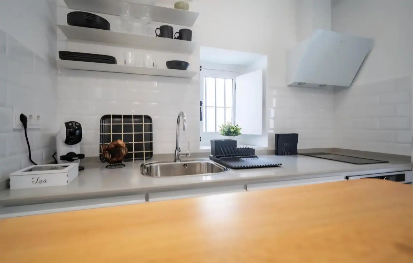 Study for sale in Calle Bodega de Triana, 20, Vejer Kitchen of Study for sale in Vejer de la Frontera with Furnished, Washing machine and Microwave