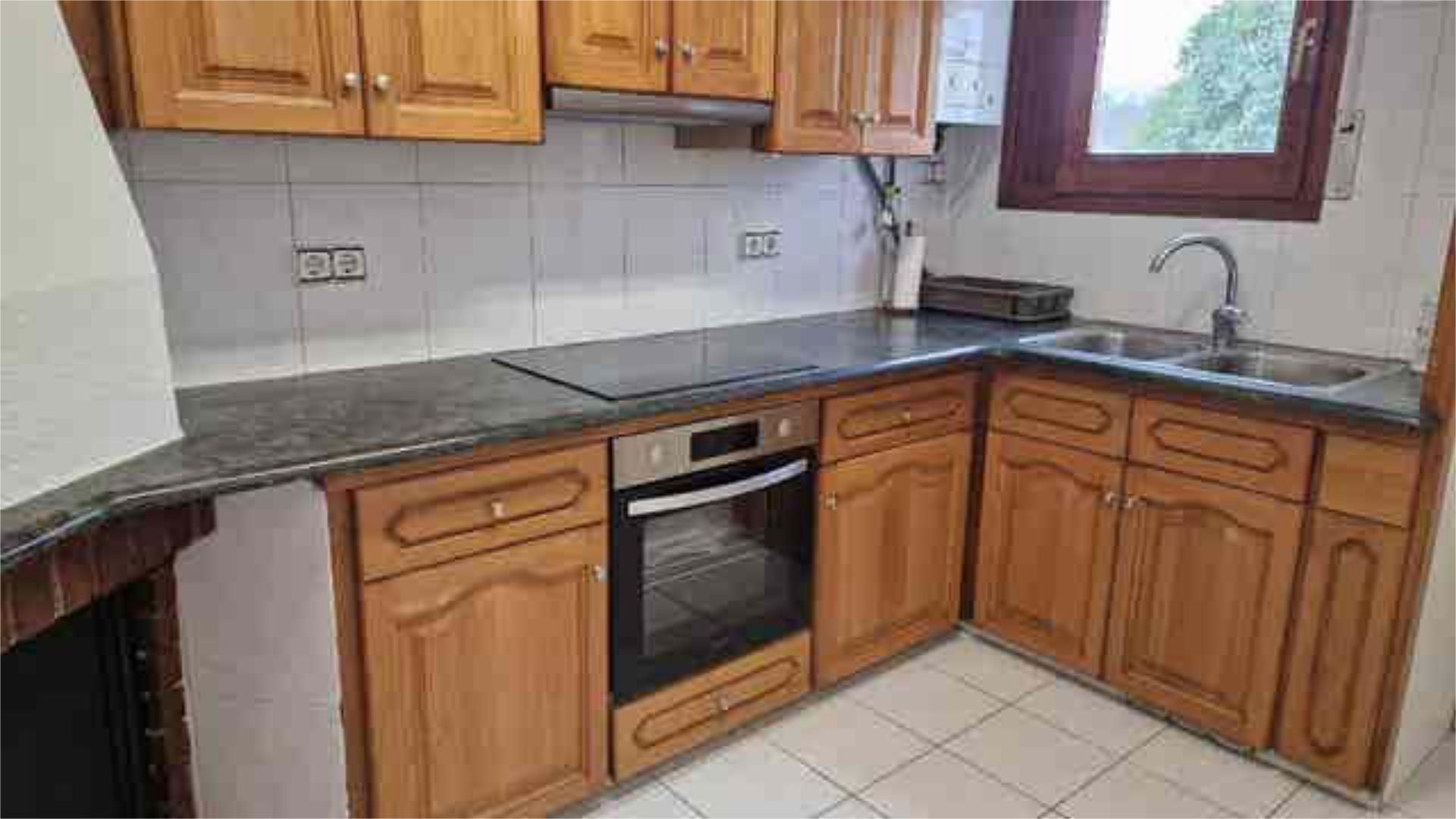 Cocina de Piso de alquiler en Flaçà