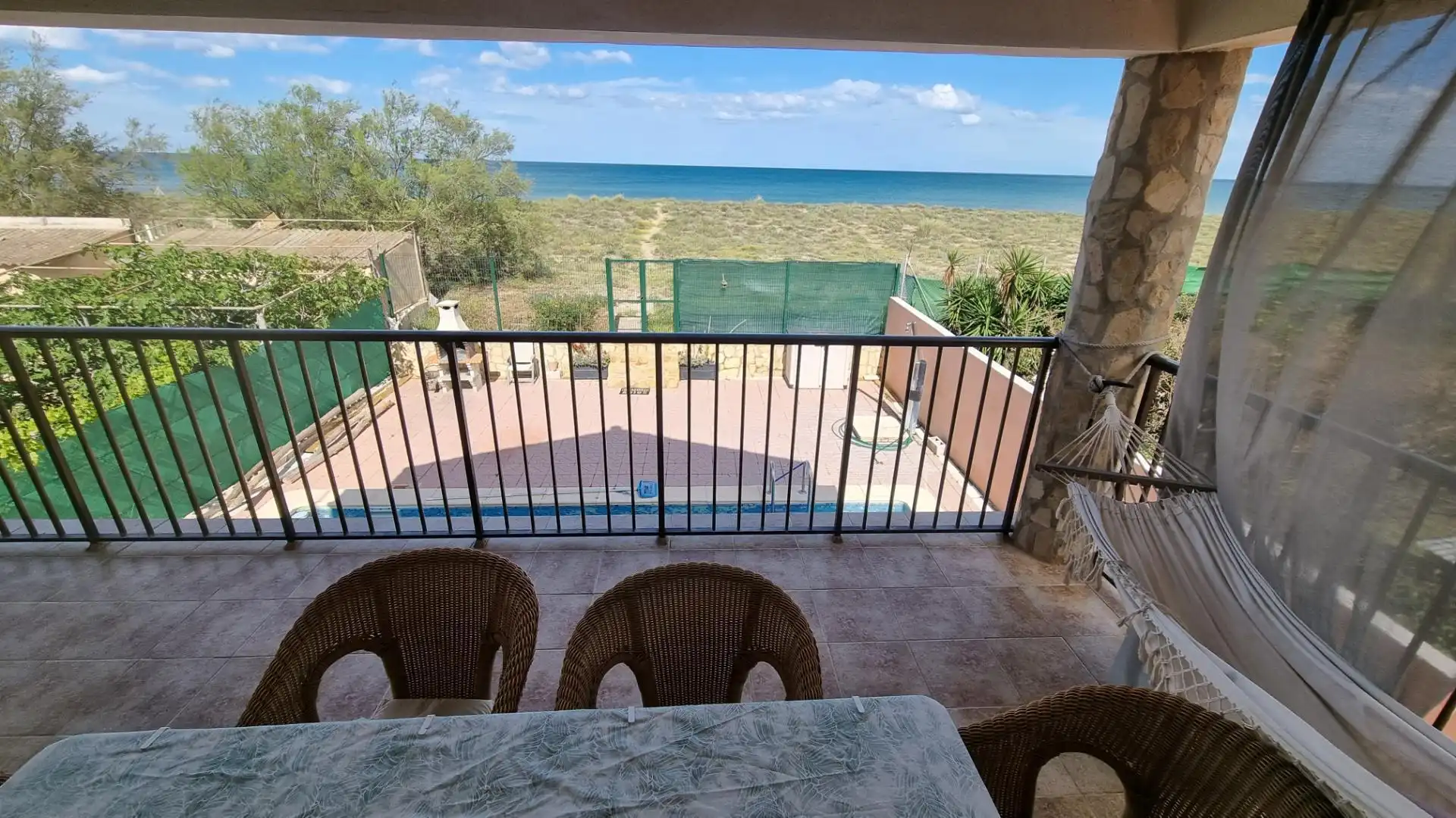 Houses for rent in Entrada de Marina, 258, Tavernes de la Valldigna Garden of Houses for rent in Tavernes de la Valldigna with Terrace, Swimming Pool and Furnished