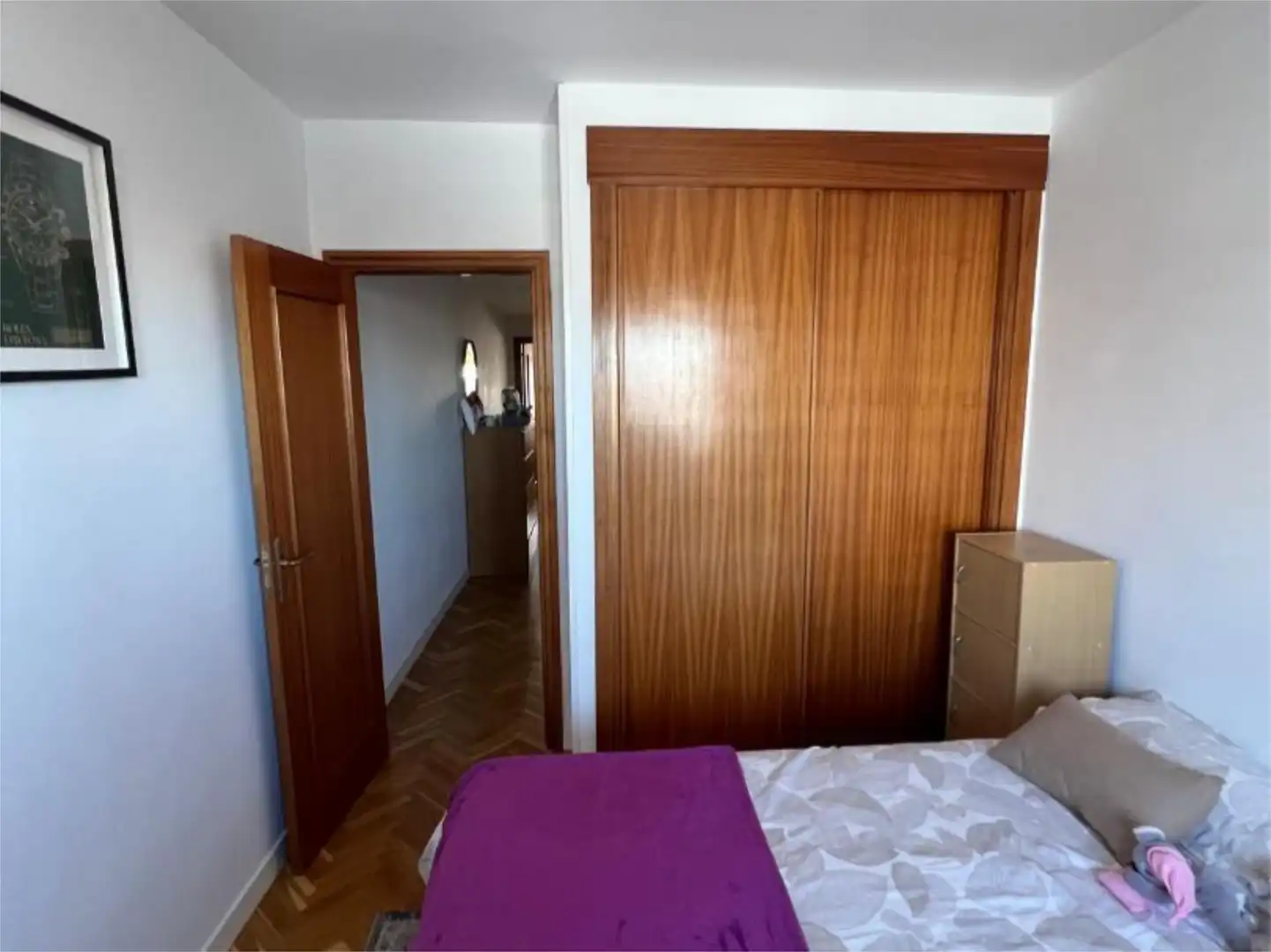 Pis de lloguer a Calle del Marqués de Lozoya, 8, Estrella Dormitori de Pis de lloguer en Madrid amb Aire condicionat, Calefacció i Parquet