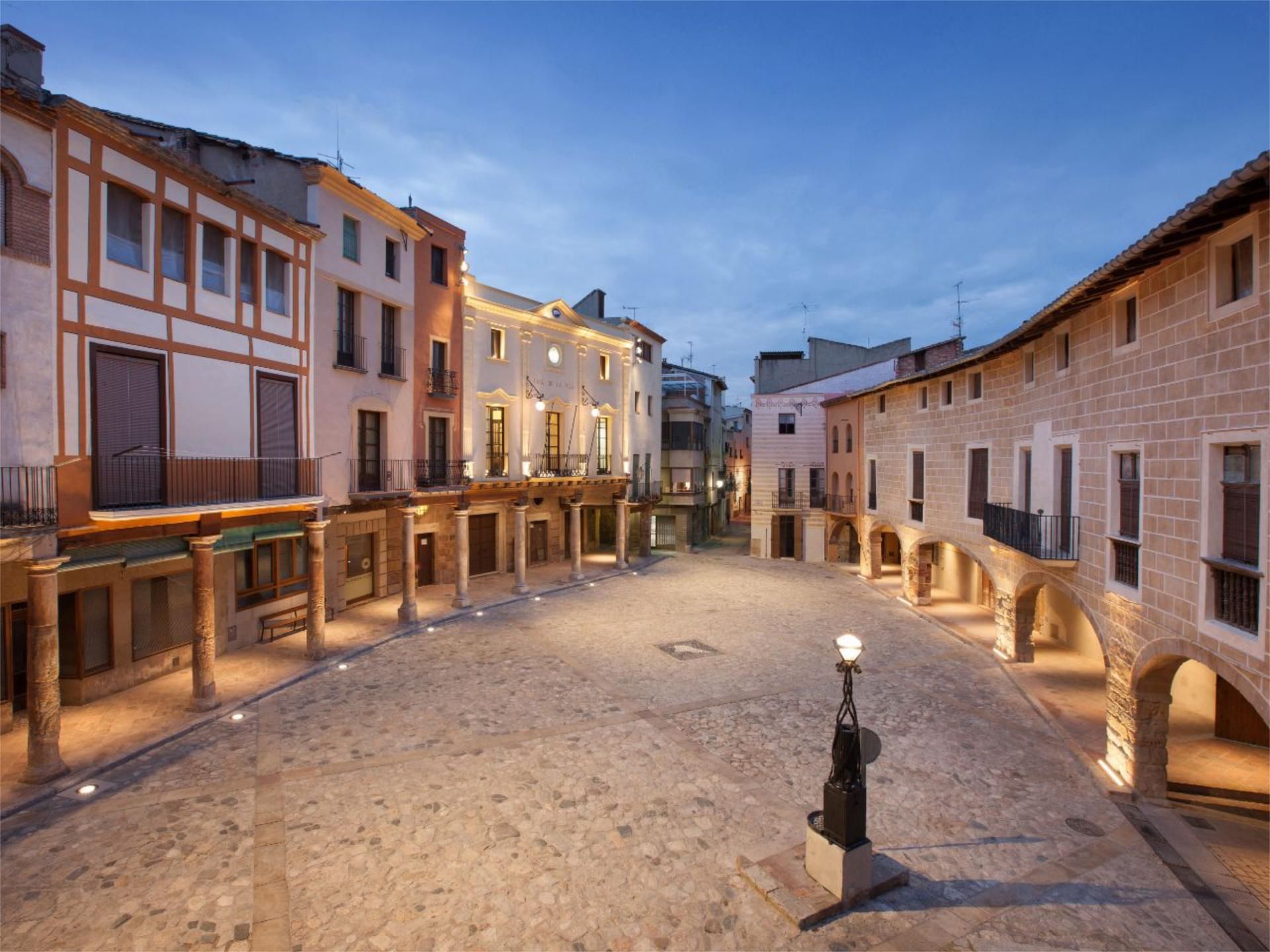 Vista exterior de Pis de lloguer en Alcover amb Calefacció, Jardí privat i Moblat