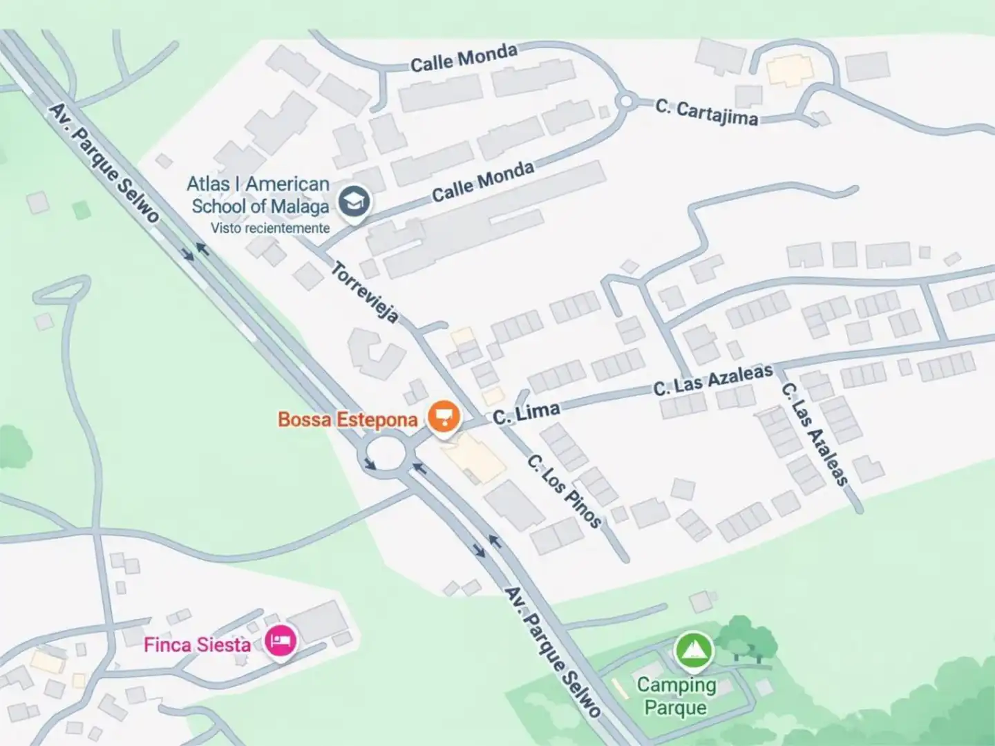 Außenansicht von Wohnung zum Verkauf in Estepona mit Klimaanlage, Terrasse und Schwimmbad