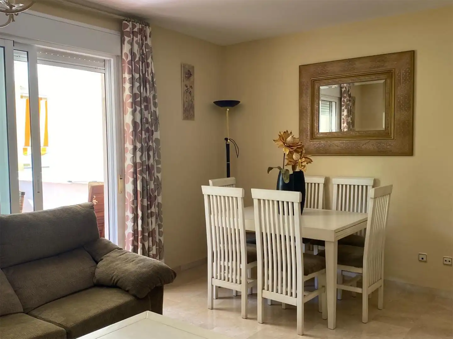 Flat for sale in Calle Platón, 5, Añoreta Baja Dining room of Flat for sale in Rincón de la Victoria with Air Conditioner, Heating and Private garden