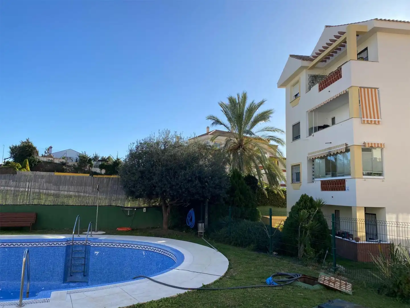 Flat for sale in Calle Platón, 5, Añoreta Baja Swimming pool of Flat for sale in Rincón de la Victoria with Air Conditioner, Heating and Private garden