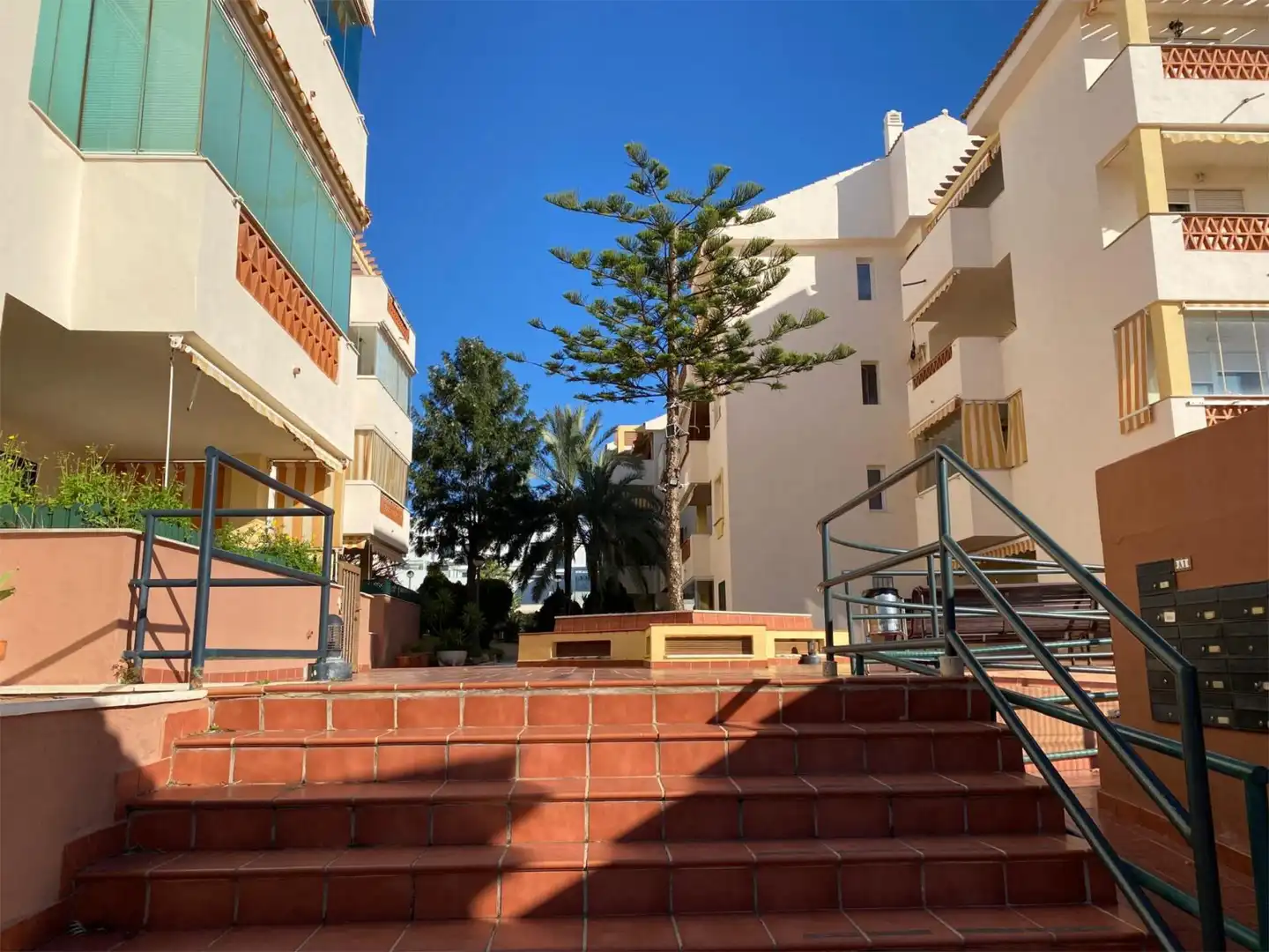 Flat for sale in Calle Platón, 5, Añoreta Baja Exterior view of Flat for sale in Rincón de la Victoria with Air Conditioner, Heating and Private garden