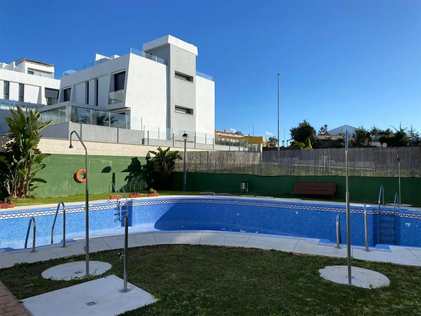 Flat for sale in Calle Platón, 5, Añoreta Baja Swimming pool of Flat for sale in Rincón de la Victoria with Air Conditioner, Heating and Private garden