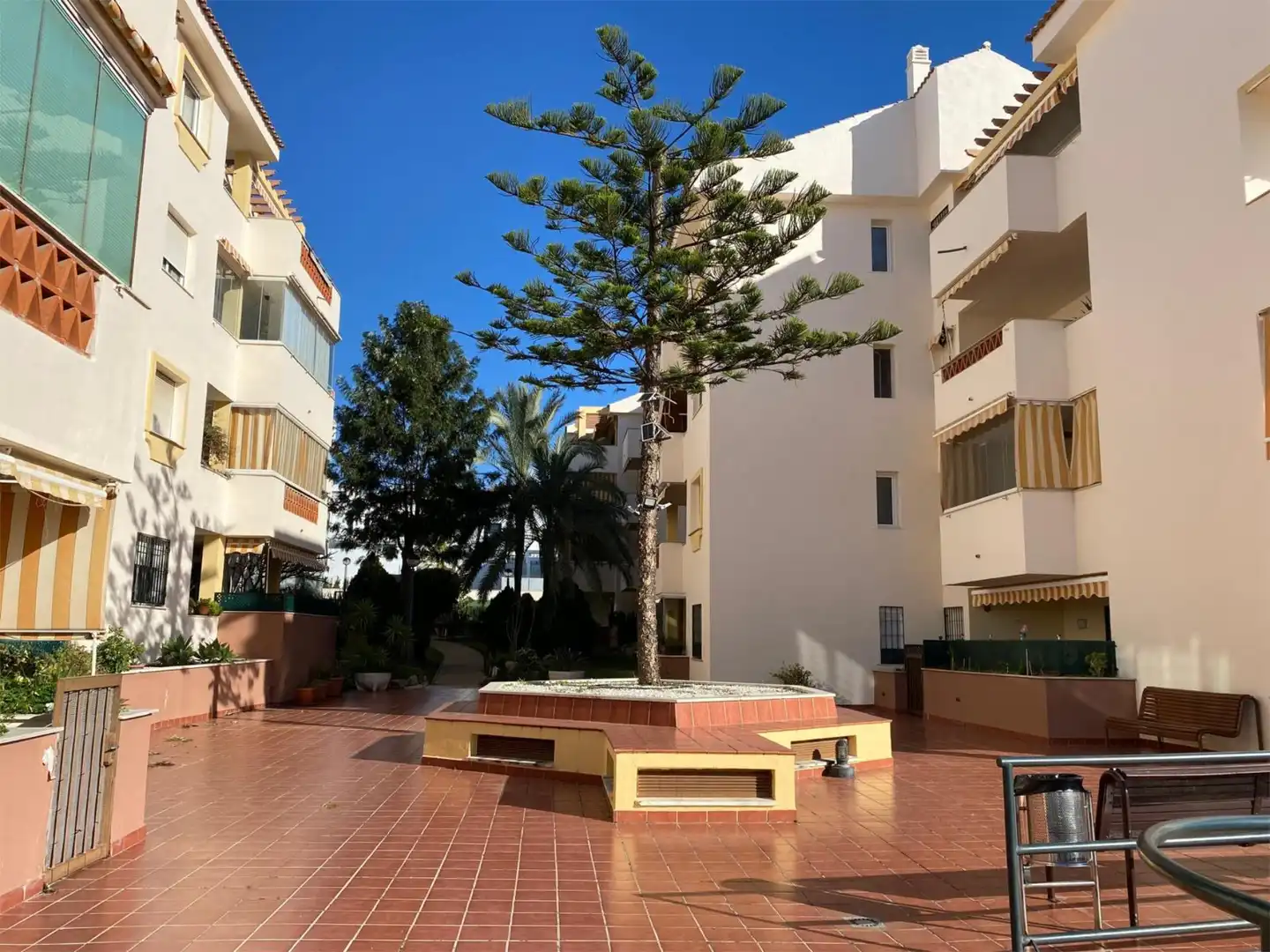 Flat for sale in Calle Platón, 5, Añoreta Baja Exterior view of Flat for sale in Rincón de la Victoria with Air Conditioner, Heating and Private garden