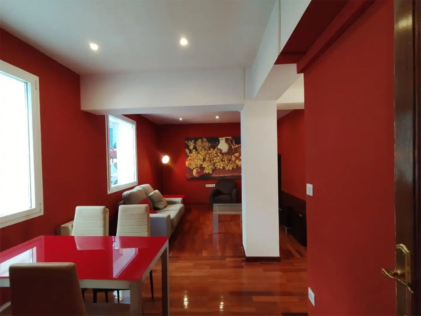 Sala de estar de Piso en venta en Vigo  con Calefacción y Amueblado