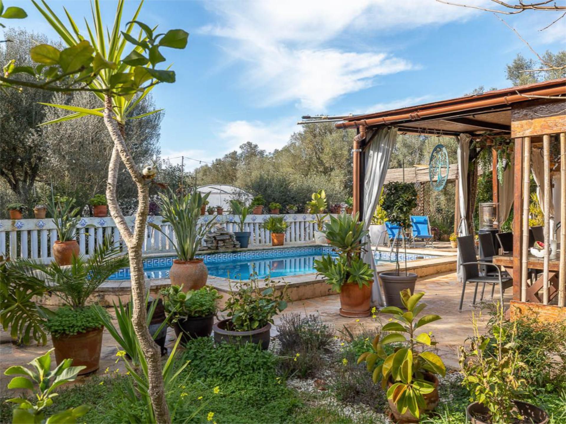 Piscina de Finca rústica en venda en Algaida amb Terrassa i Piscina
