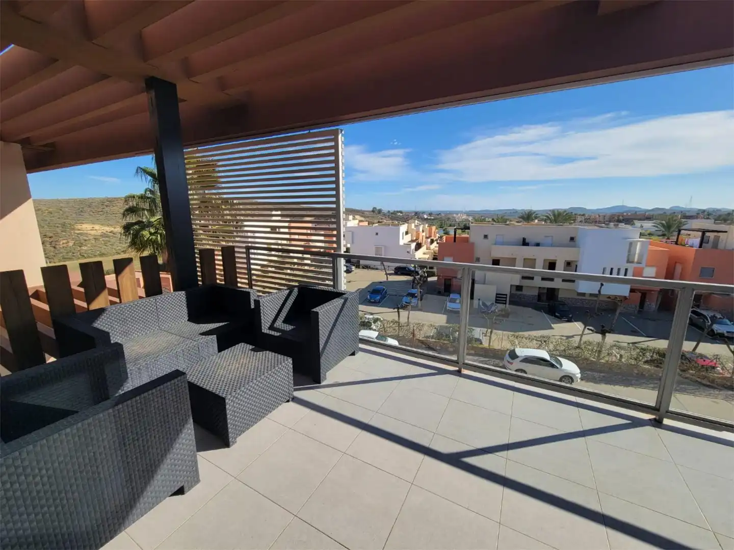 Ático de alquiler en Sierra de Maria, 3, Golf Valle Este Terraza de Ático de alquiler en Vera con Aire acondicionado, Calefacción y Terraza
