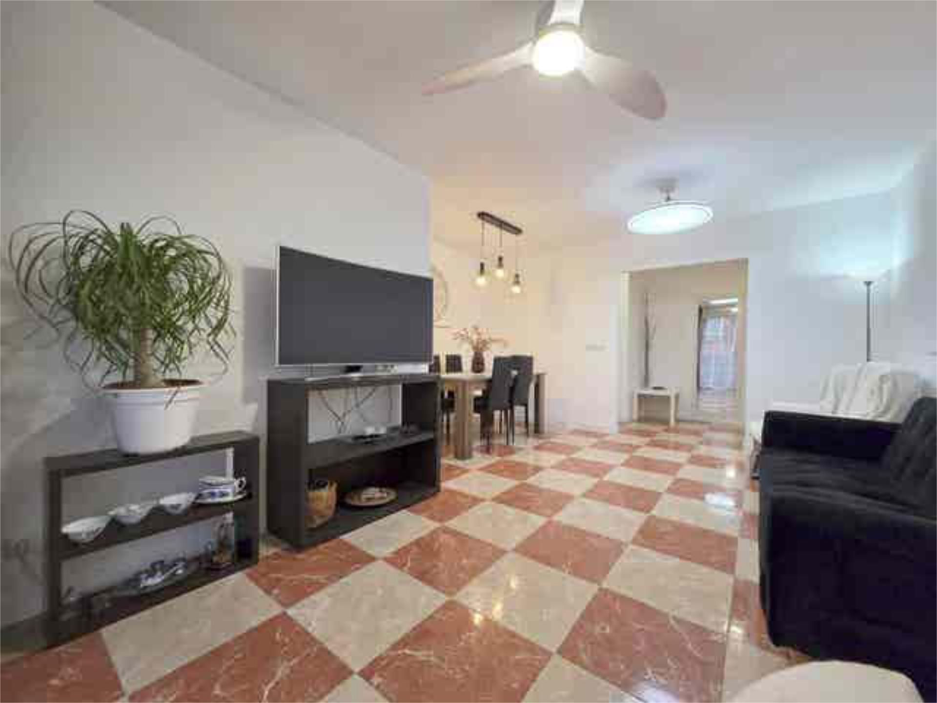 Sala d'estar de Pis de lloguer en Alicante / Alacant amb Terrassa i Moblat