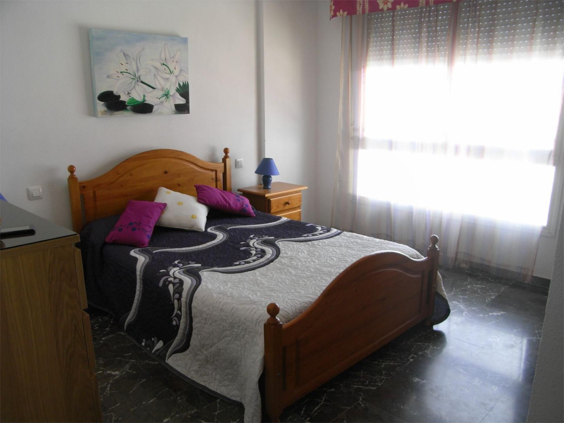 Bedroom of Apartment to rent in Badajoz Capital  with Air Conditioner and Terrace