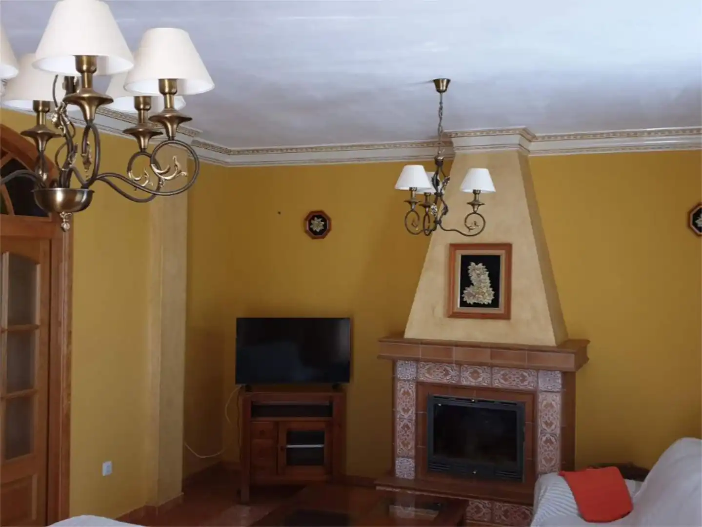 Piso en venta en Calle Sánchez Cotán, 7, La Algaba Sala de estar de Piso en venta en La Algaba con Aire acondicionado, Calefacción y Terraza