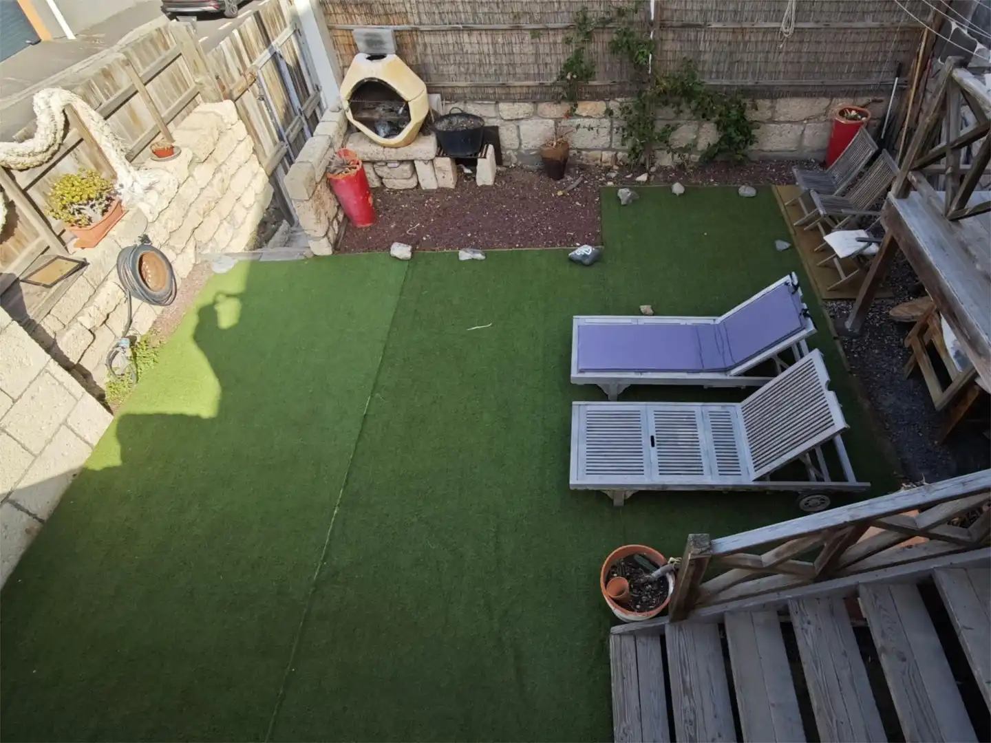 Flat for sale in Calle Girasol, 8, El Médano Garden of Flat for sale in Granadilla de Abona with Private garden, Terrace and Furnished