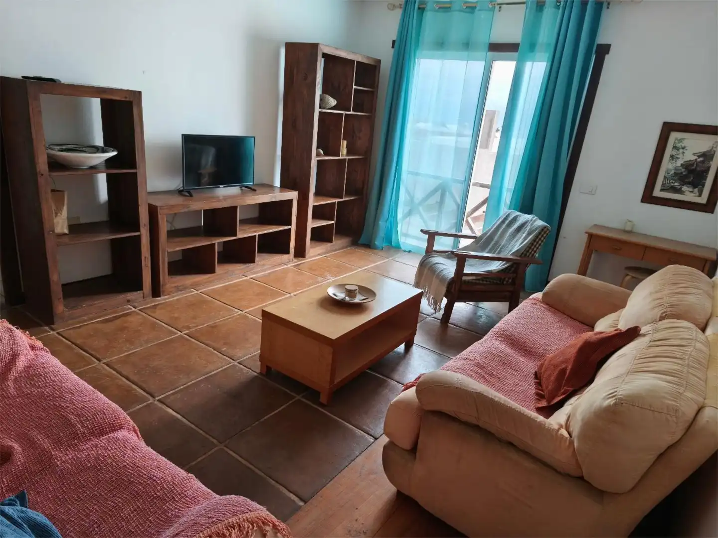 Flat for sale in Calle Girasol, 8, El Médano Living room of Flat for sale in Granadilla de Abona with Private garden, Terrace and Furnished