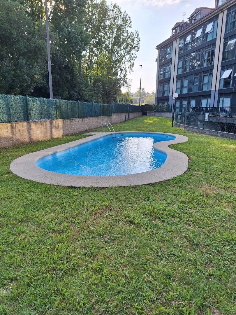 Swimming pool of Flat for sale in Ares  with Heating, Private garden and Parquet flooring