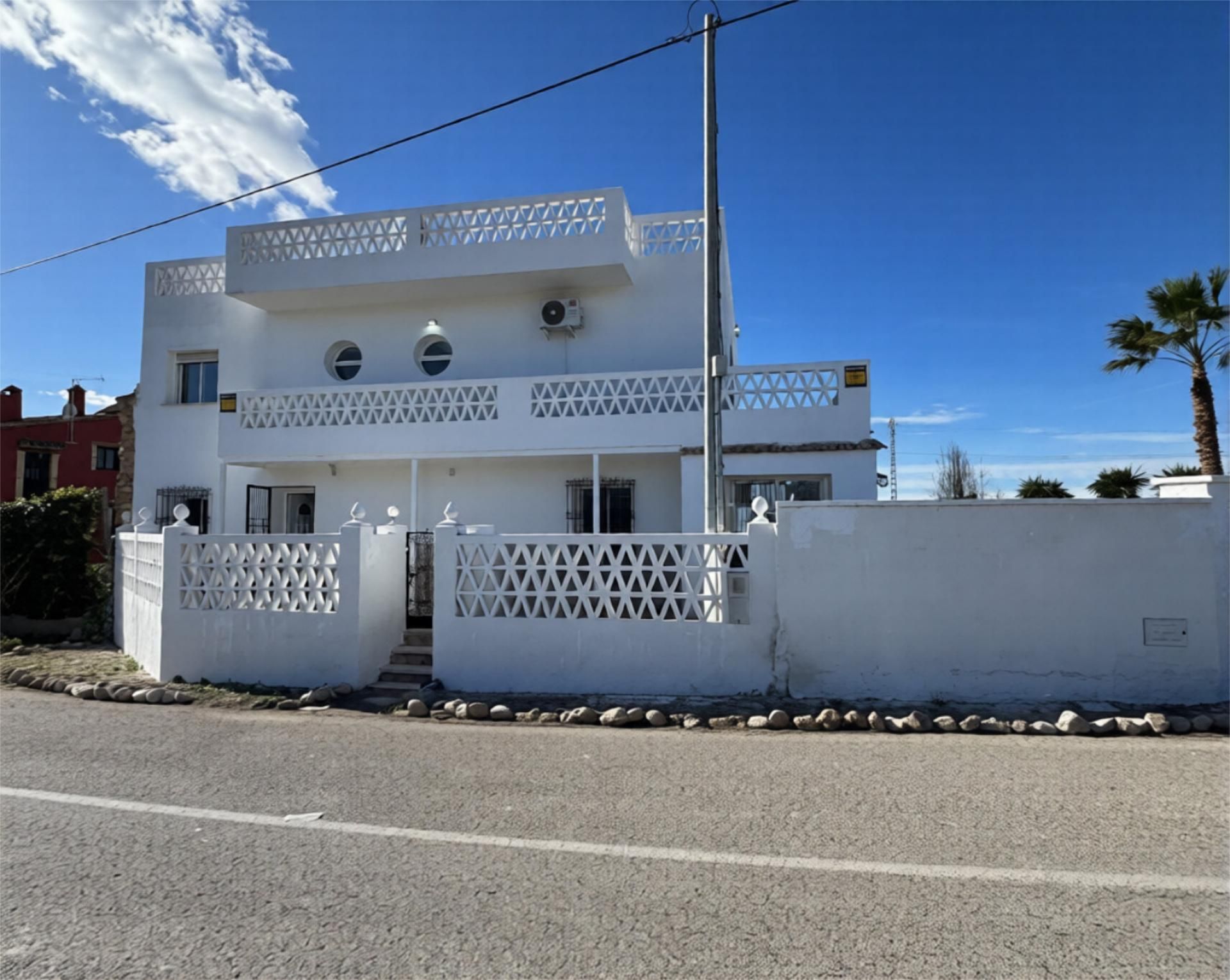 Vista exterior de Finca rústica en venda en Granja de Rocamora amb Aire condicionat, Calefacció i Terrassa