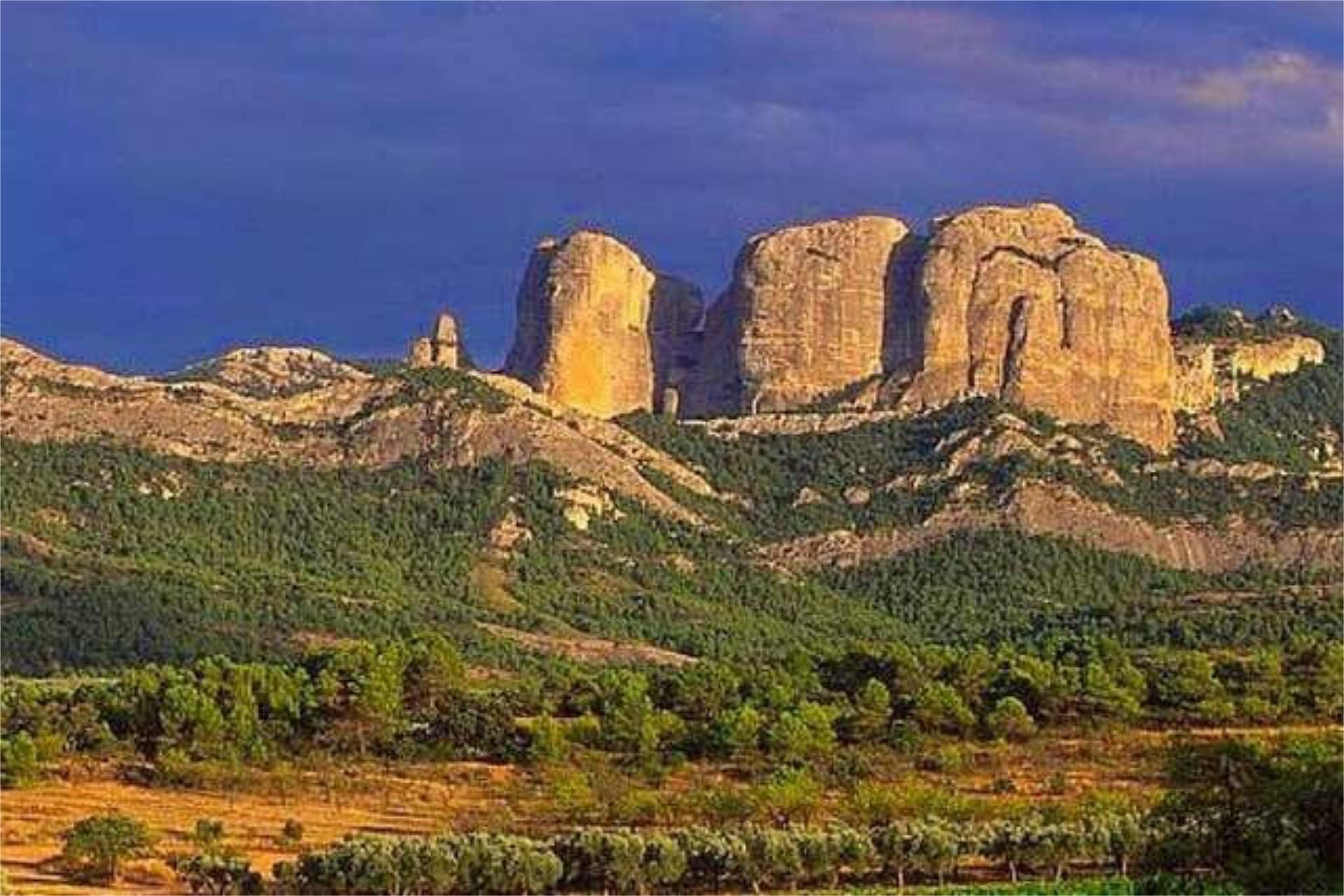 Vista exterior de Casa adosada en venda en Horta de Sant Joan amb Jardí privat, Terrassa i Traster